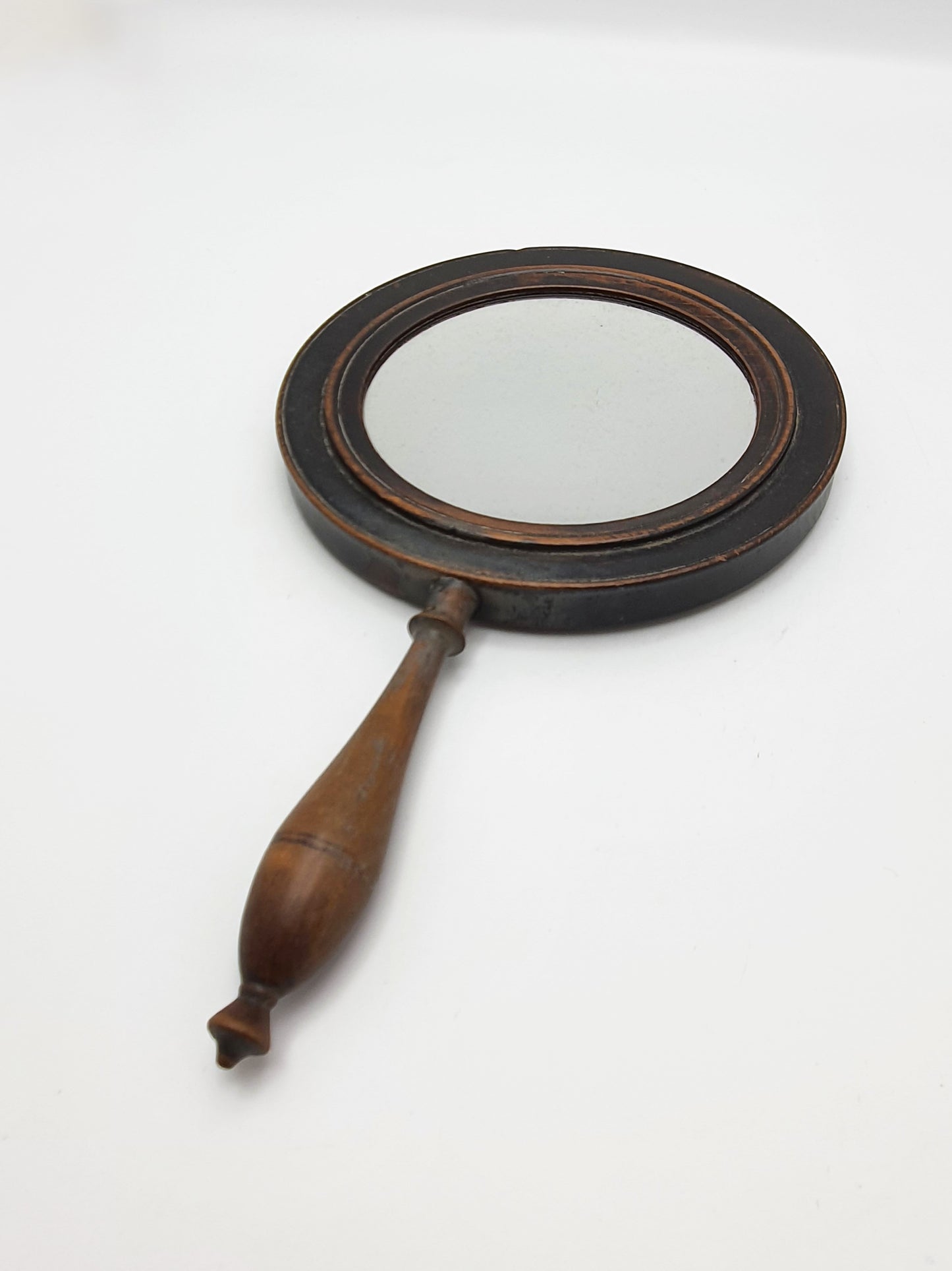 Lovely Antique Victorian Double-Sided Handheld Vanity Mirror – circa 1880