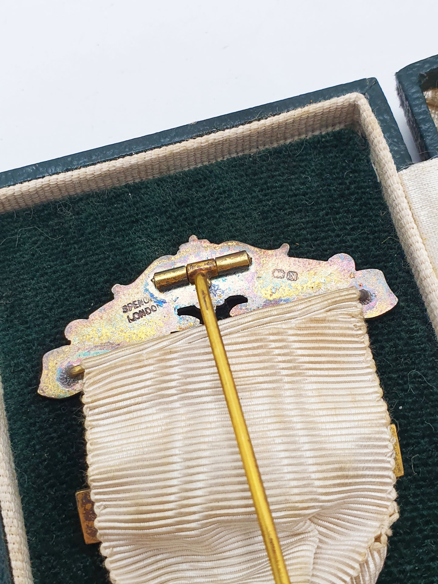 Sterling Silver Royal Arch Masonic Jewel – Leslie Wilson Chapter No. 4880 - 1937