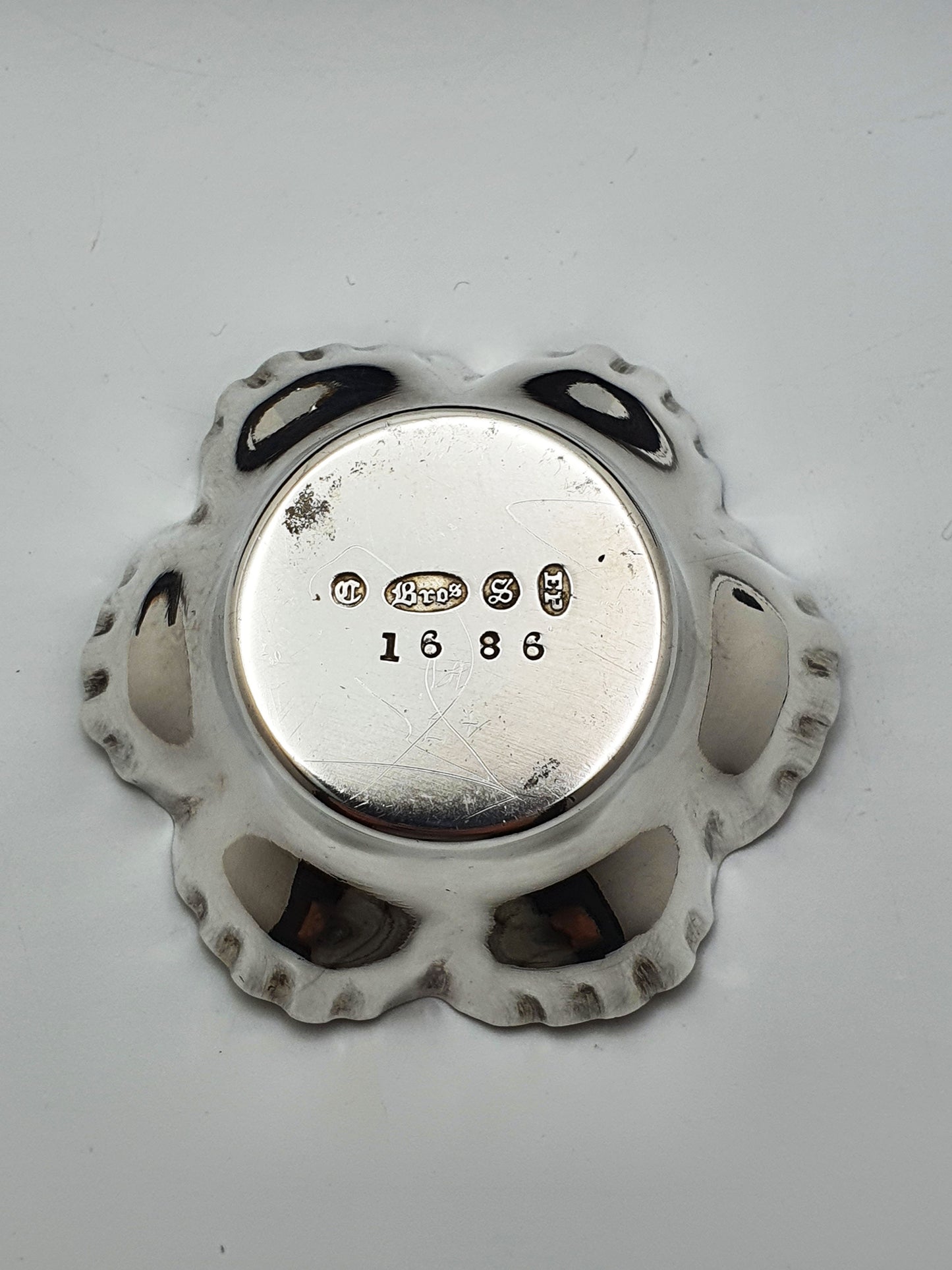 Antique Edwardian Cased Set of Four Silver-Plated Salt Cellars with Spoons – circa 1905