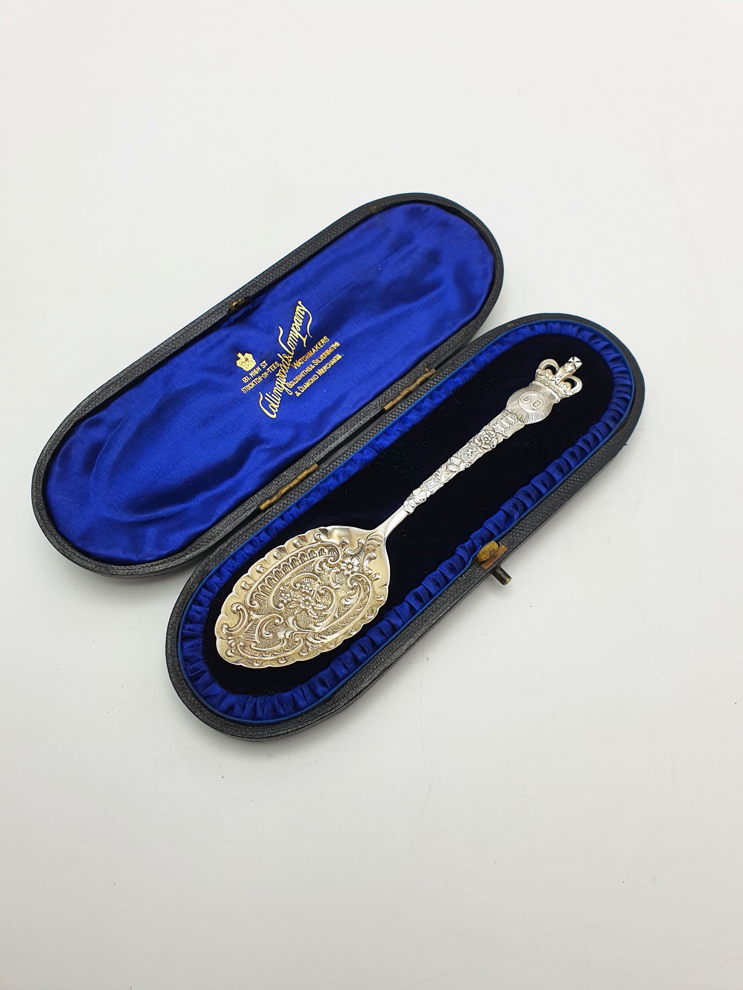 Victorian Diamond Jubilee Sterling Silver Commemorative Spoon – 1896