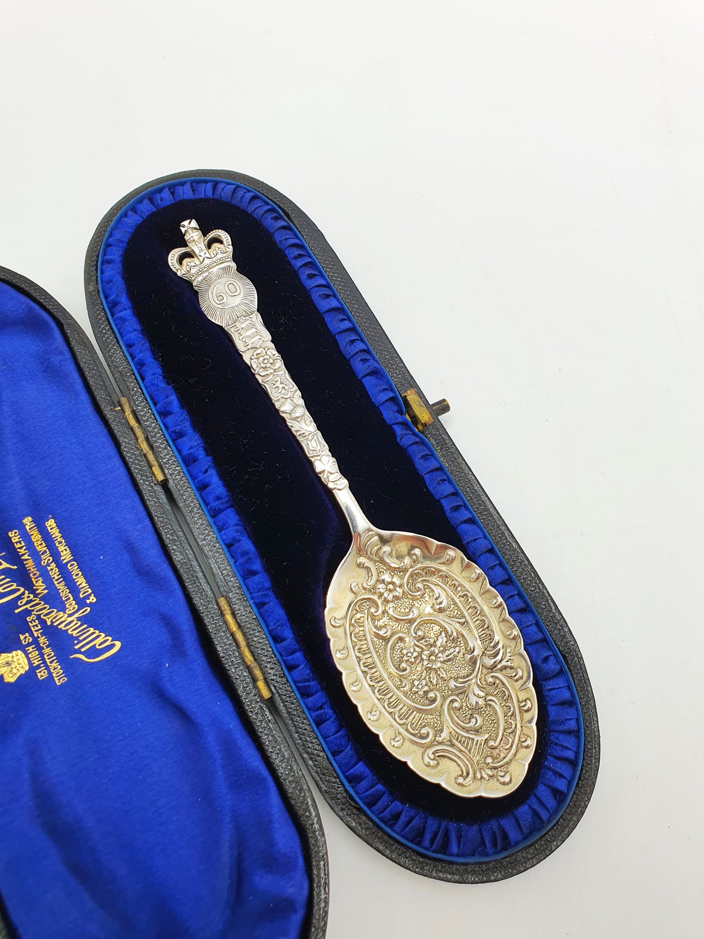 Victorian Diamond Jubilee Sterling Silver Commemorative Spoon – 1896