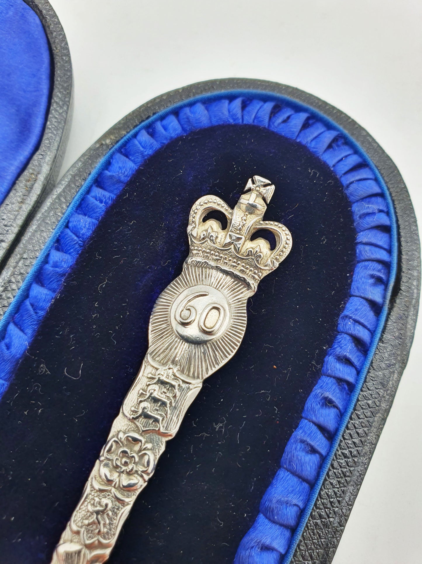 Victorian Diamond Jubilee Sterling Silver Commemorative Spoon – 1896