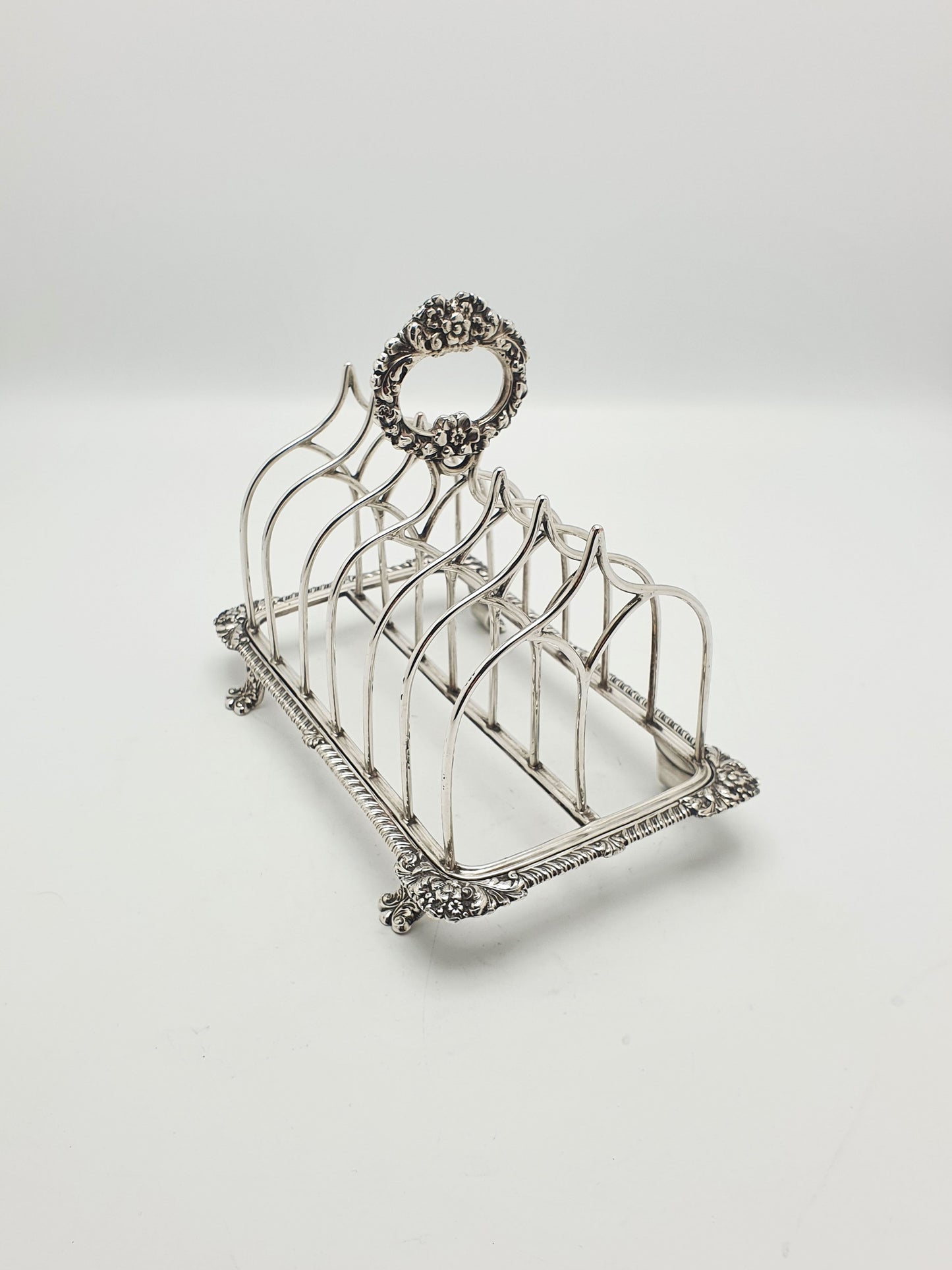 Nice Antique Georgian Sheffield Silver-Plated Toast Rack – circa 1820