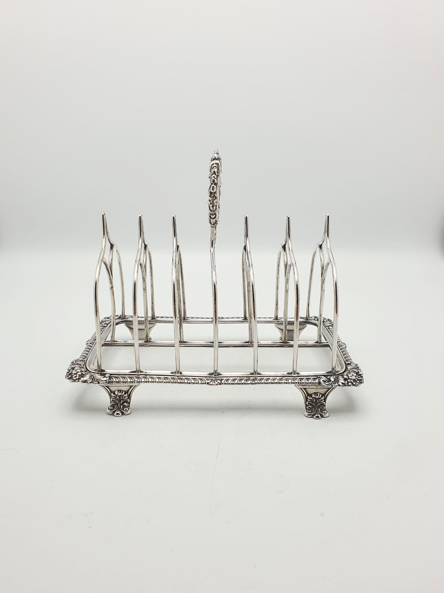 Nice Antique Georgian Sheffield Silver-Plated Toast Rack – circa 1820