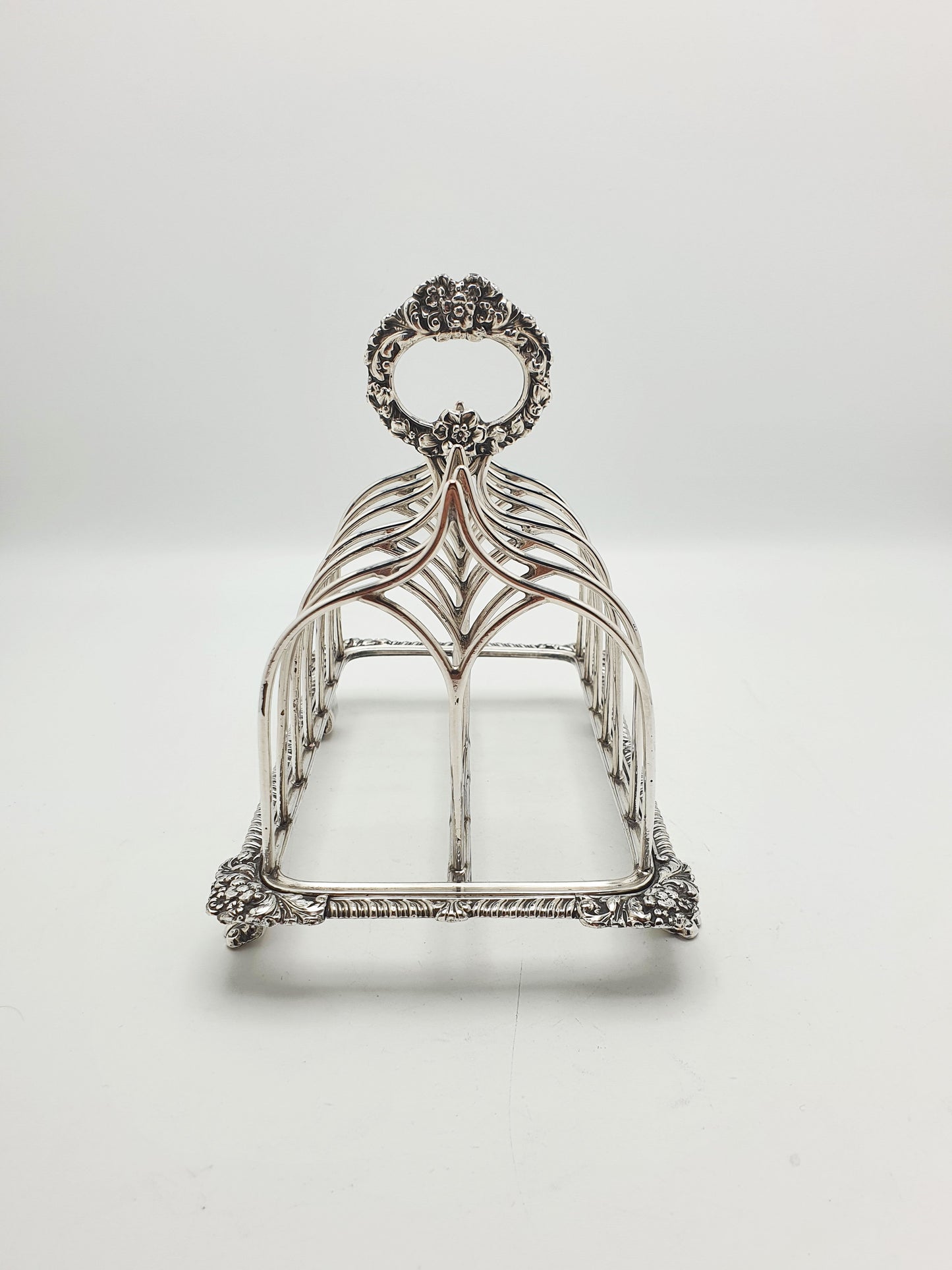 Nice Antique Georgian Sheffield Silver-Plated Toast Rack – circa 1820