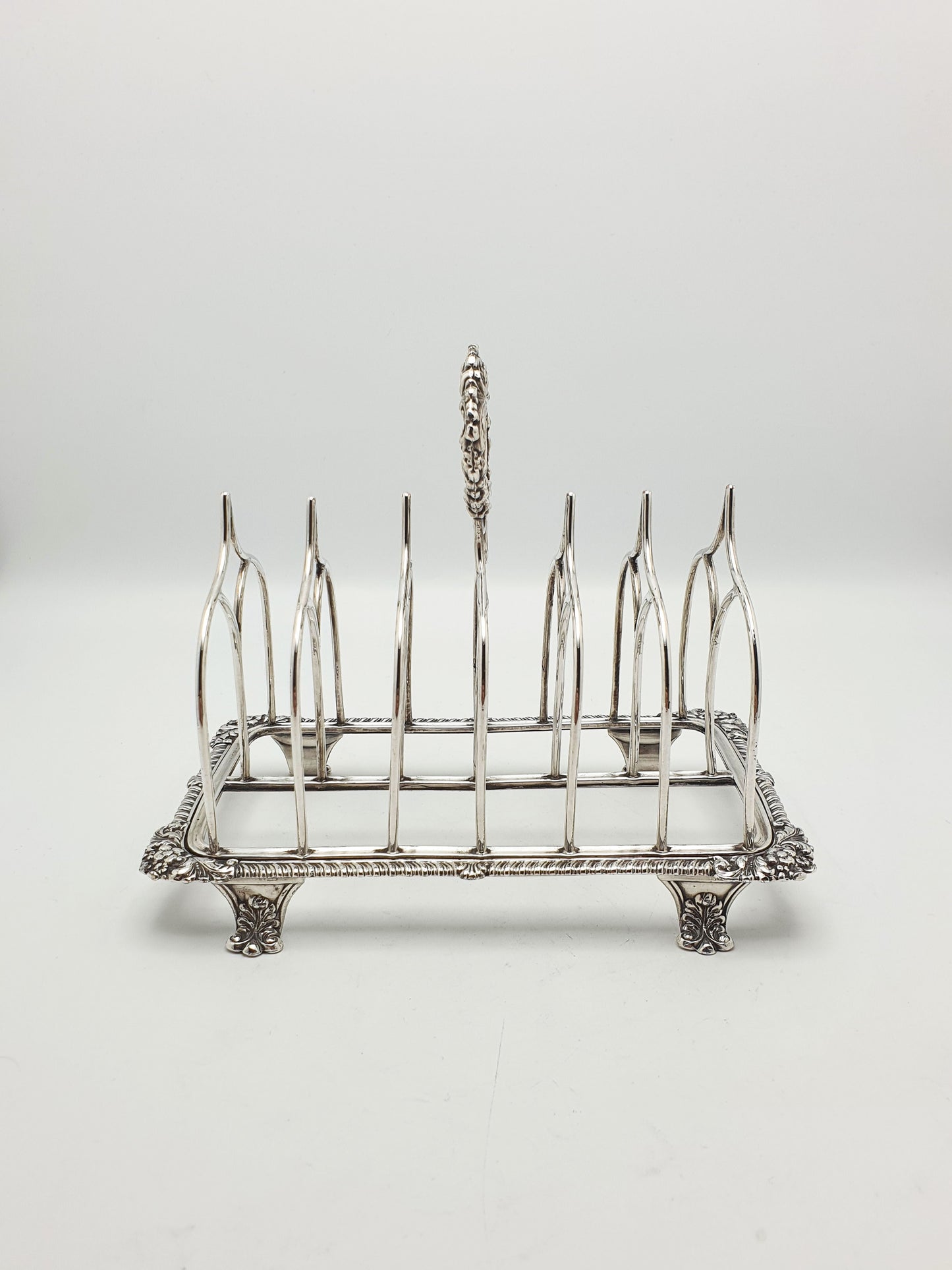 Nice Antique Georgian Sheffield Silver-Plated Toast Rack – circa 1820