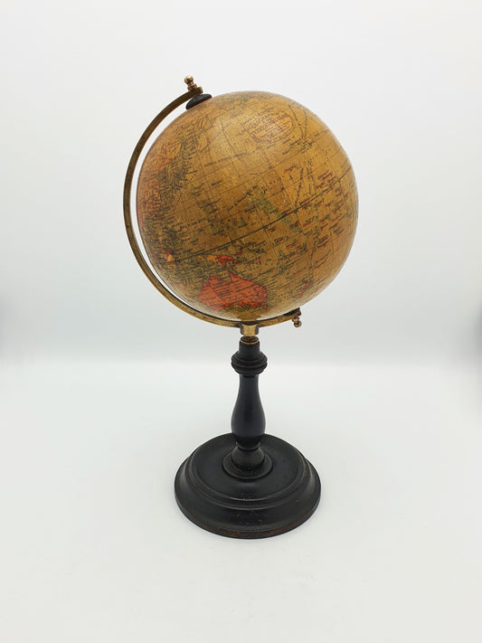 Classic English Antique 6-inch Geographia Terrestrial Globe – circa 1910