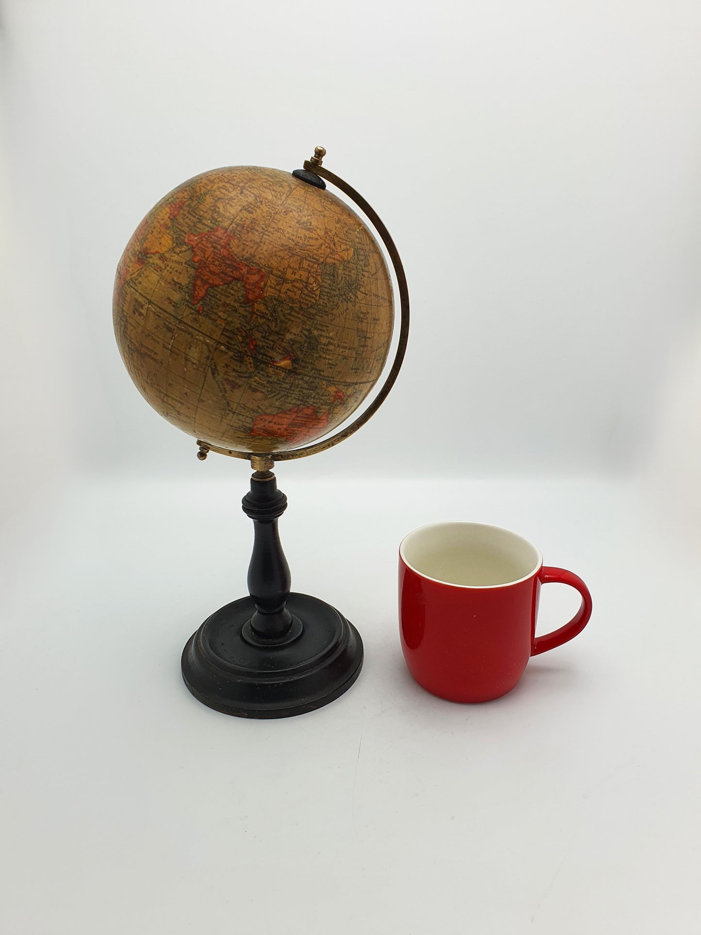Classic English Antique 6-inch Geographia Terrestrial Globe – circa 1910