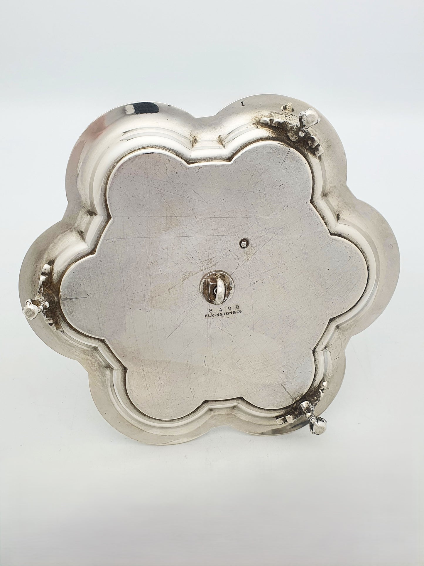 Stunning Edwardian Sterling Silver Egg Cruet Set by Elkington & Co. - 1909