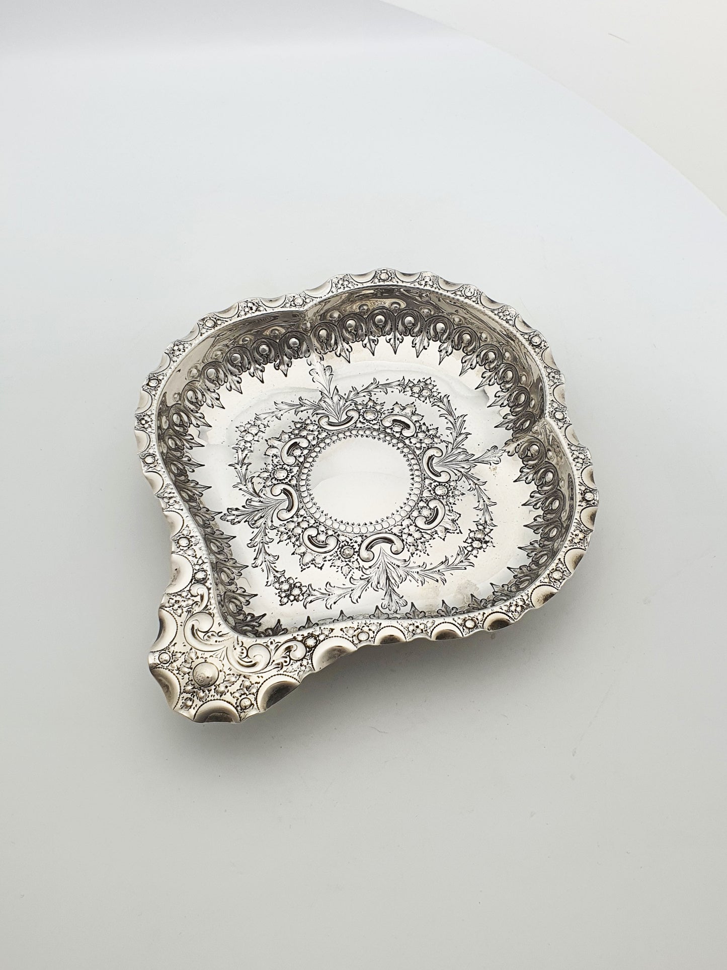 Lovely Antique Victorian Silver-Plated Serving Dish – circa 1890