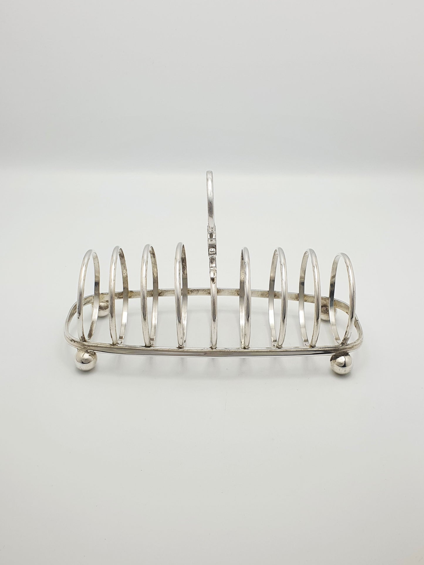 Nice Large Antique Edwardian Silver Plated Toast Rack – circa 1905