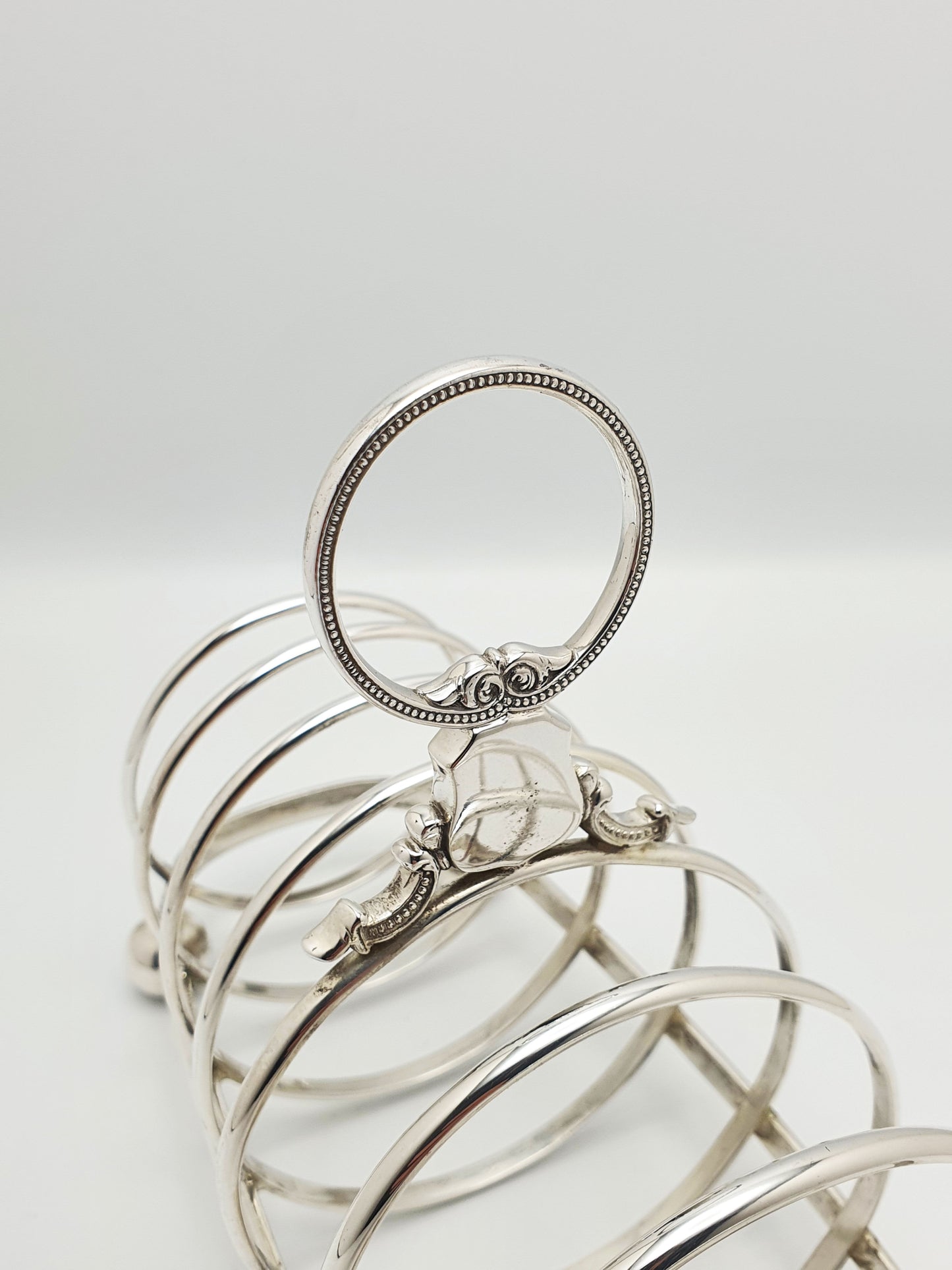 Nice Large Antique Edwardian Silver Plated Toast Rack – circa 1905