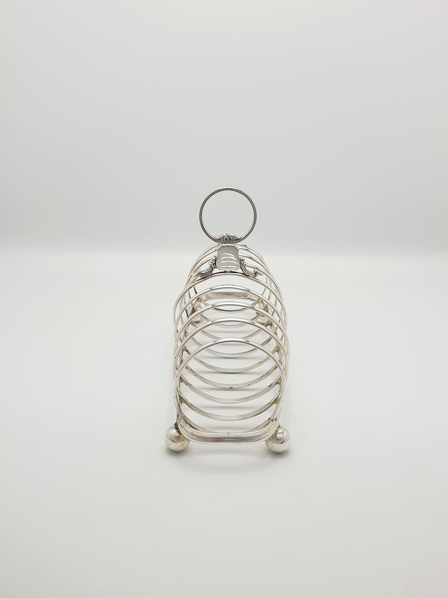 Nice Large Antique Edwardian Silver Plated Toast Rack – circa 1905
