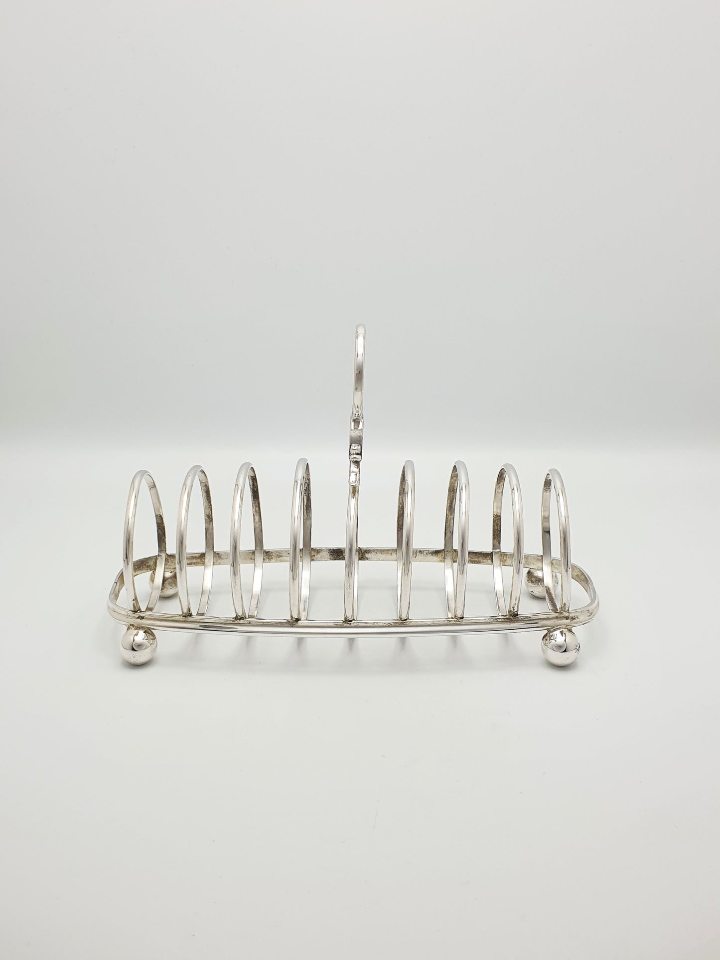 Nice Large Antique Edwardian Silver Plated Toast Rack – circa 1905