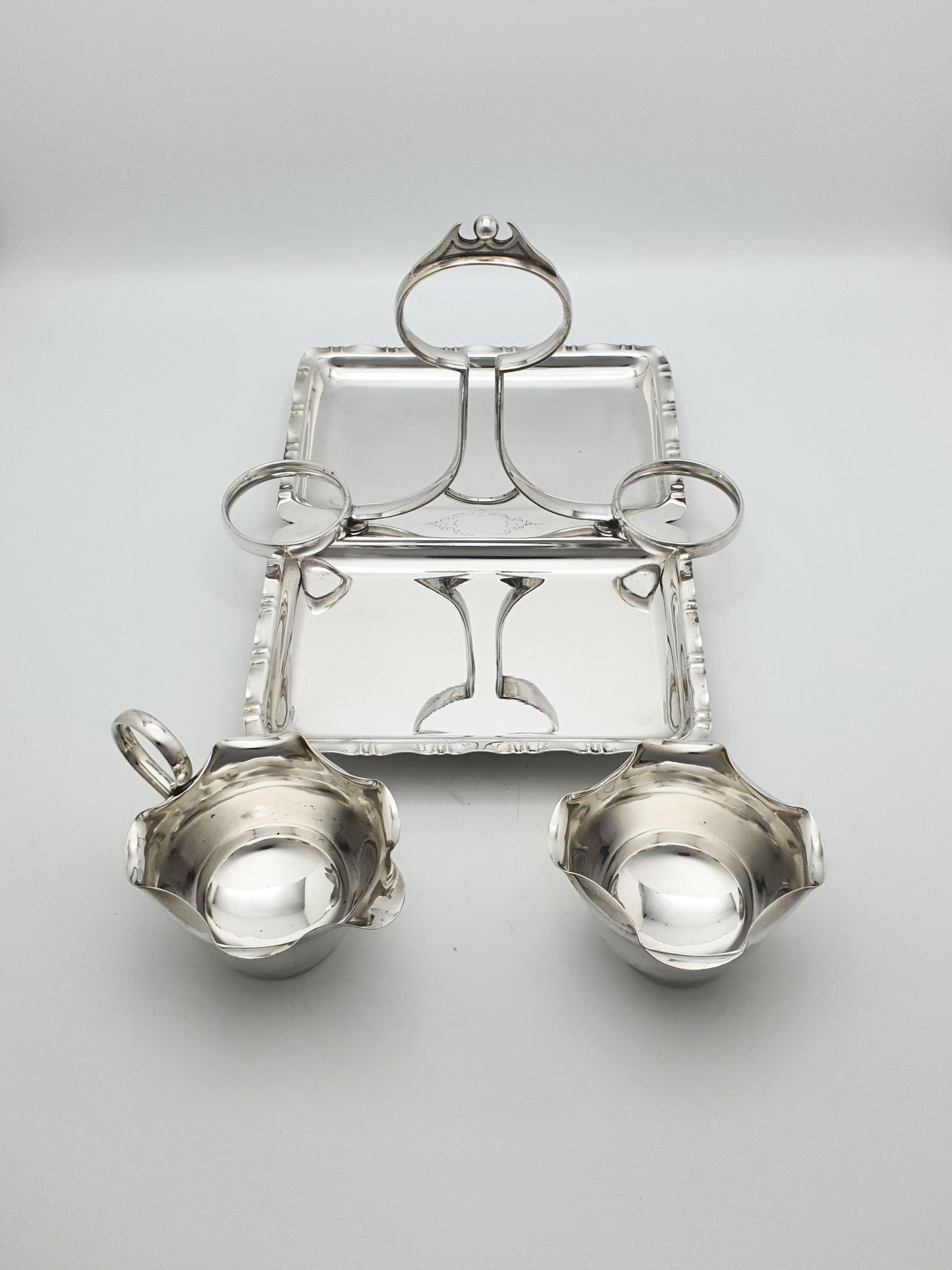 Lovely Antique Edwardian Silver-Plated Strawberry Dish – circa 1905