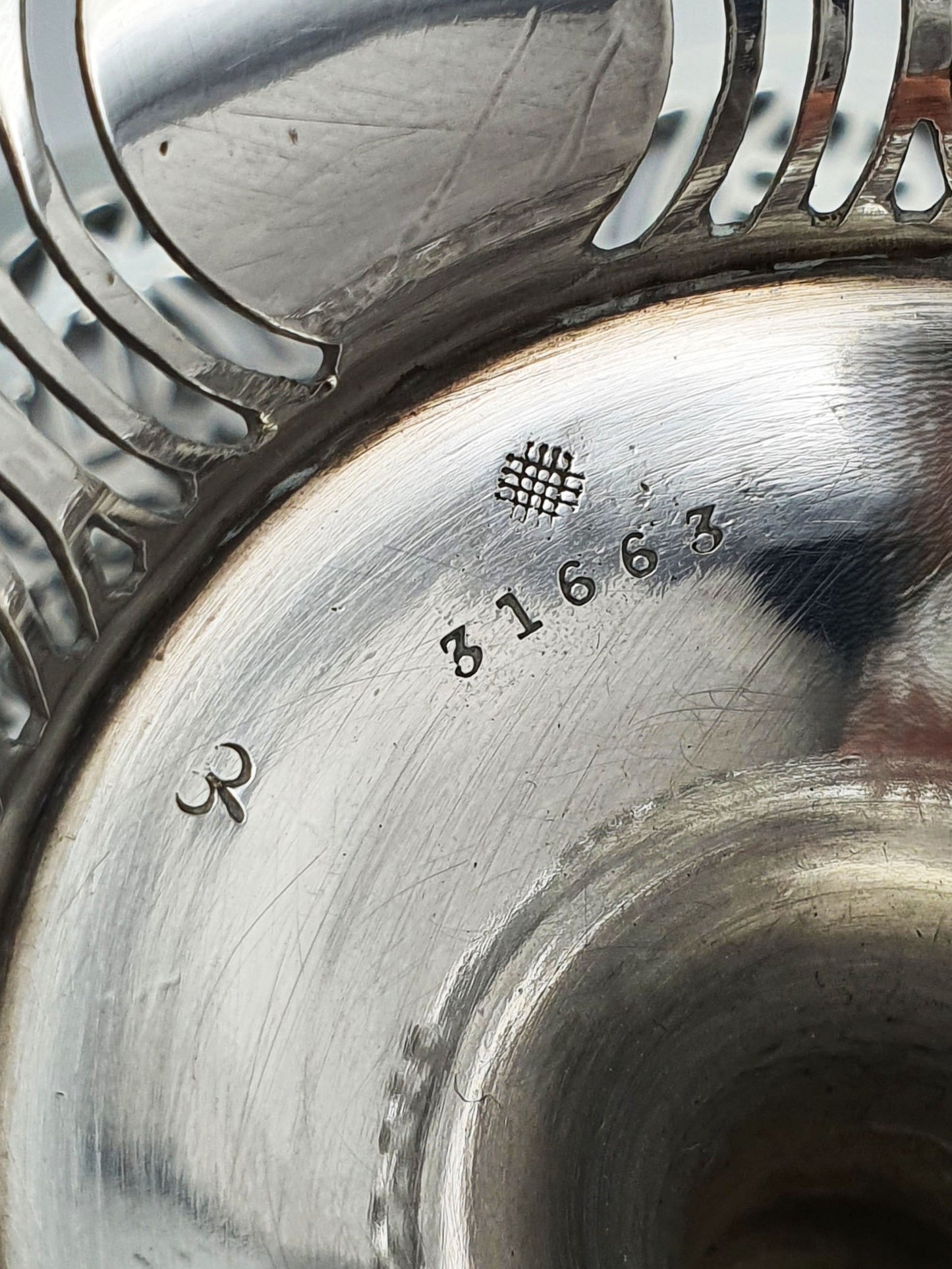 Gorgeous Antique George V  Sterling Silver Comport by William Hutton & Sons - 1913