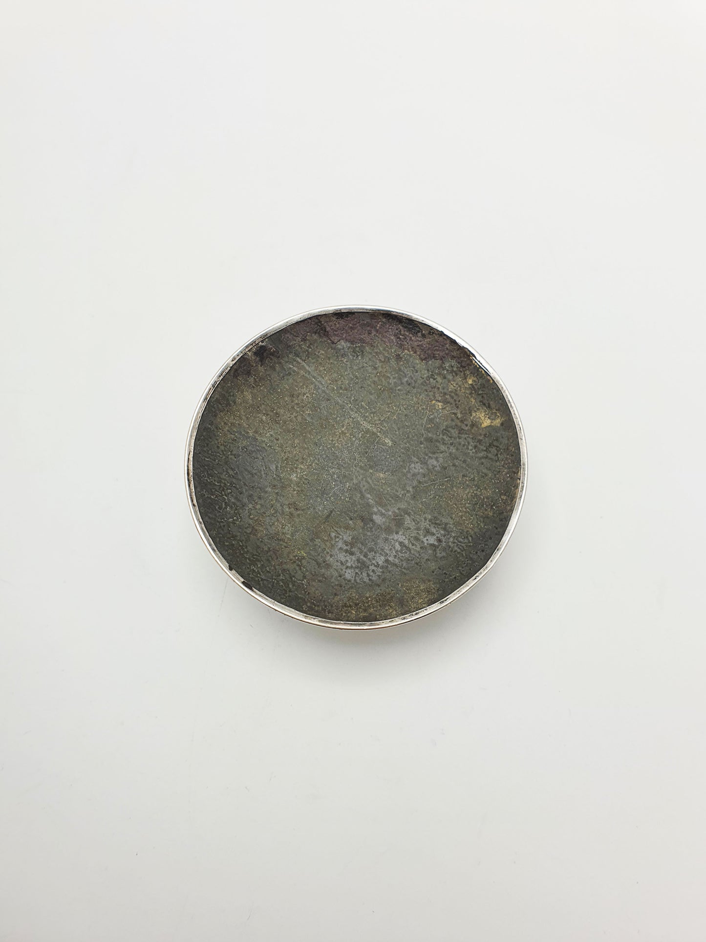 Lovely Edwardian Sterling Silver Suffragette Hat-Shaped Pin Cushion - 1908