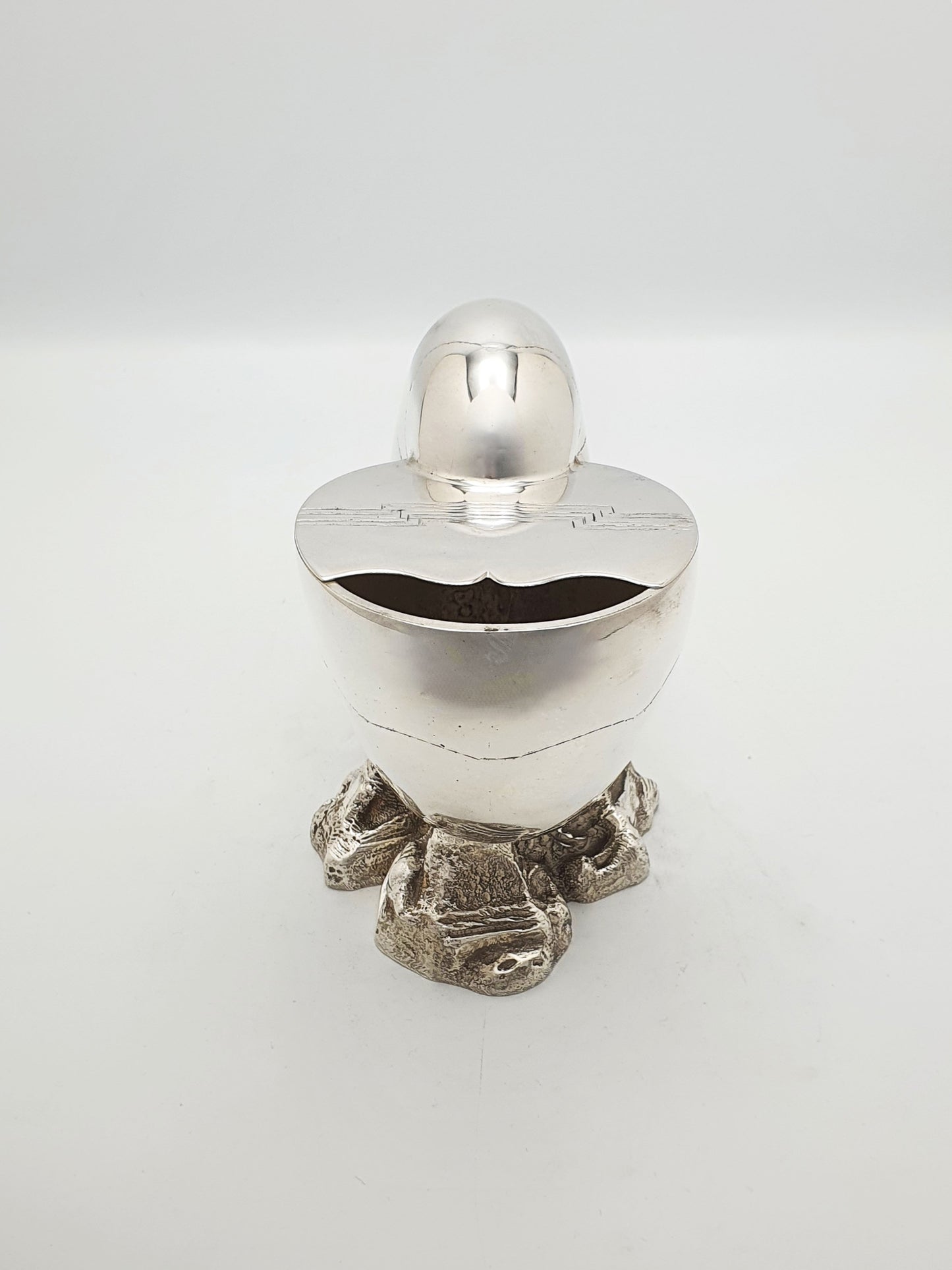 Fabulous Antique Victorian Silver-Plated Nautilus Spoon Warmer – circa 1880