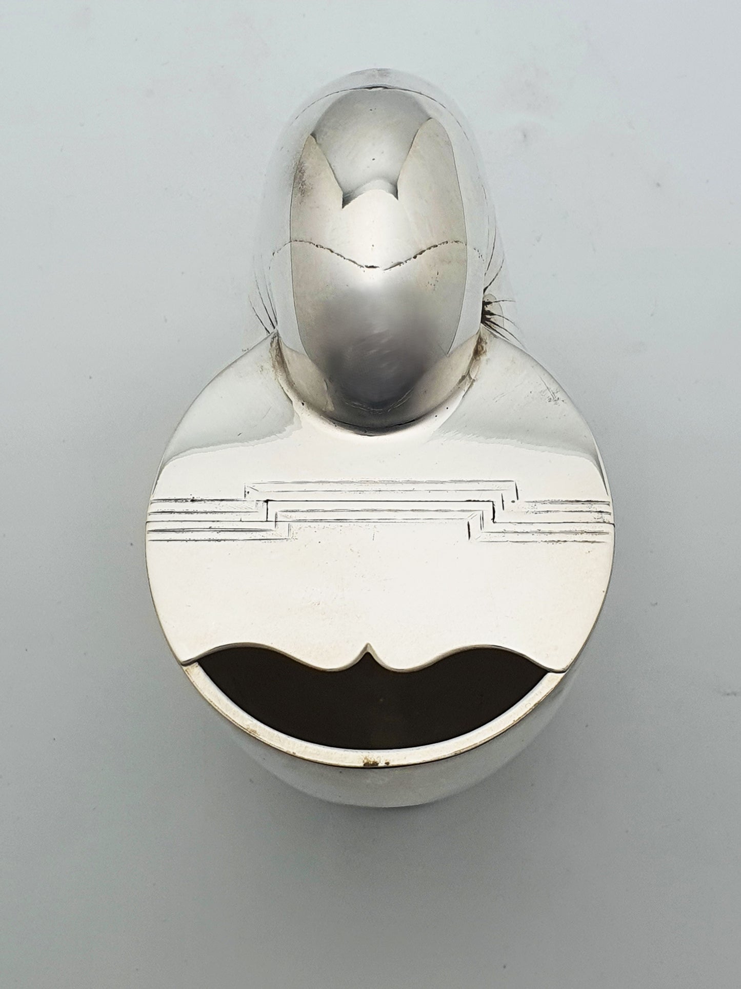 Fabulous Antique Victorian Silver-Plated Nautilus Spoon Warmer – circa 1880