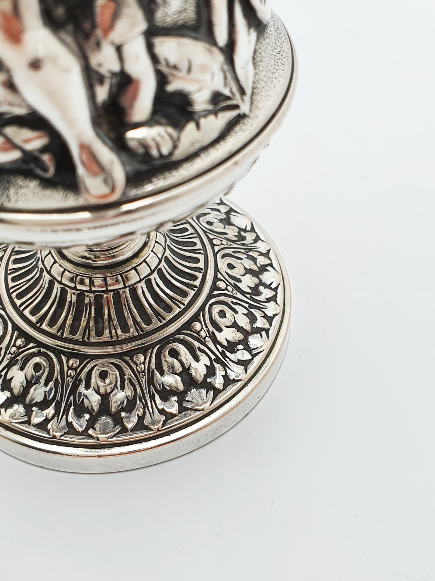 Stunning Pair of Antique Silver-Plated Elkington & Co. Vases - 1875