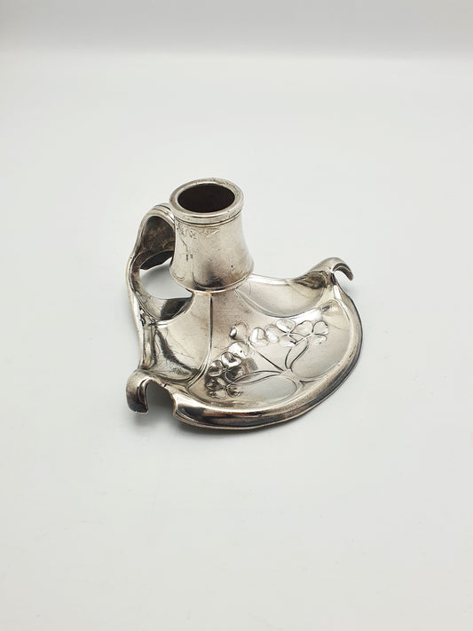Nice WMF Art Nouveau Silver-Plated Chamberstick – circa 1900