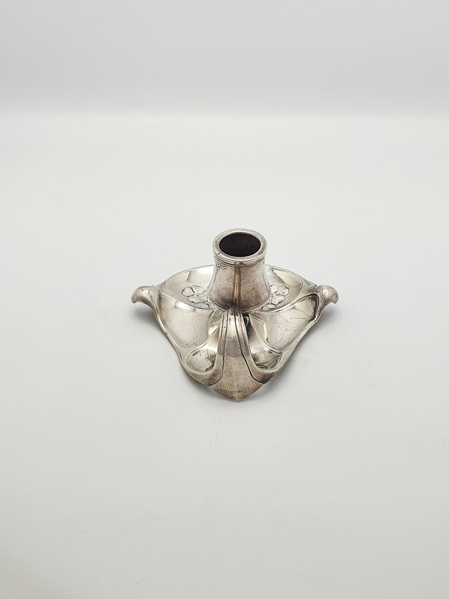 Nice WMF Art Nouveau Silver-Plated Chamberstick – circa 1900