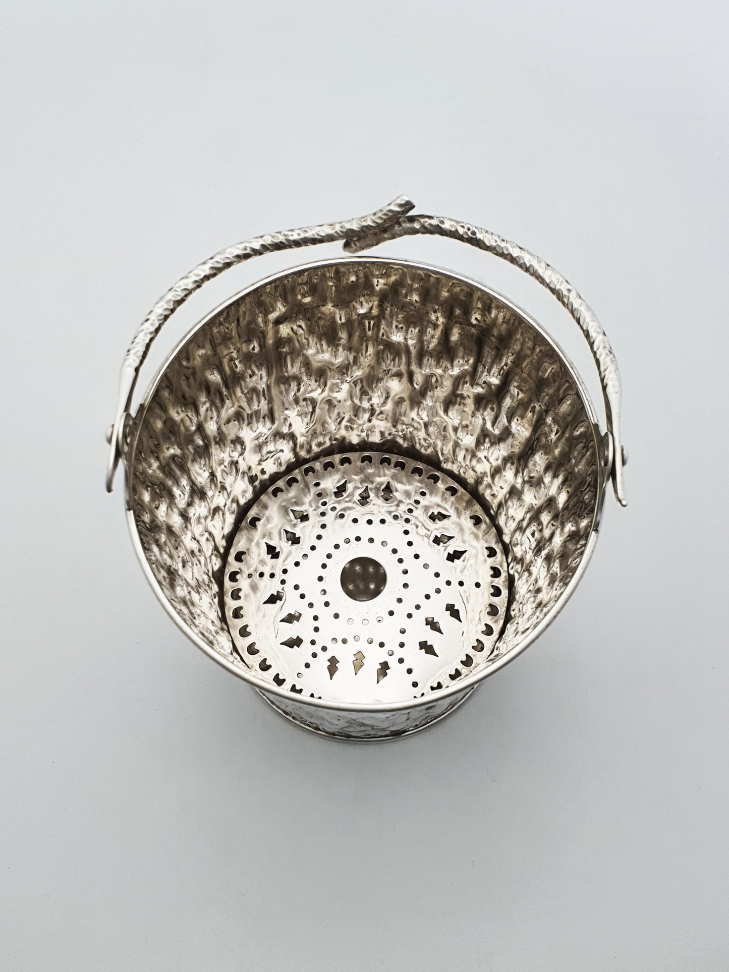 Arts and Crafts Hukin & Heath Ice Bucket and Tongs  – circa 1890