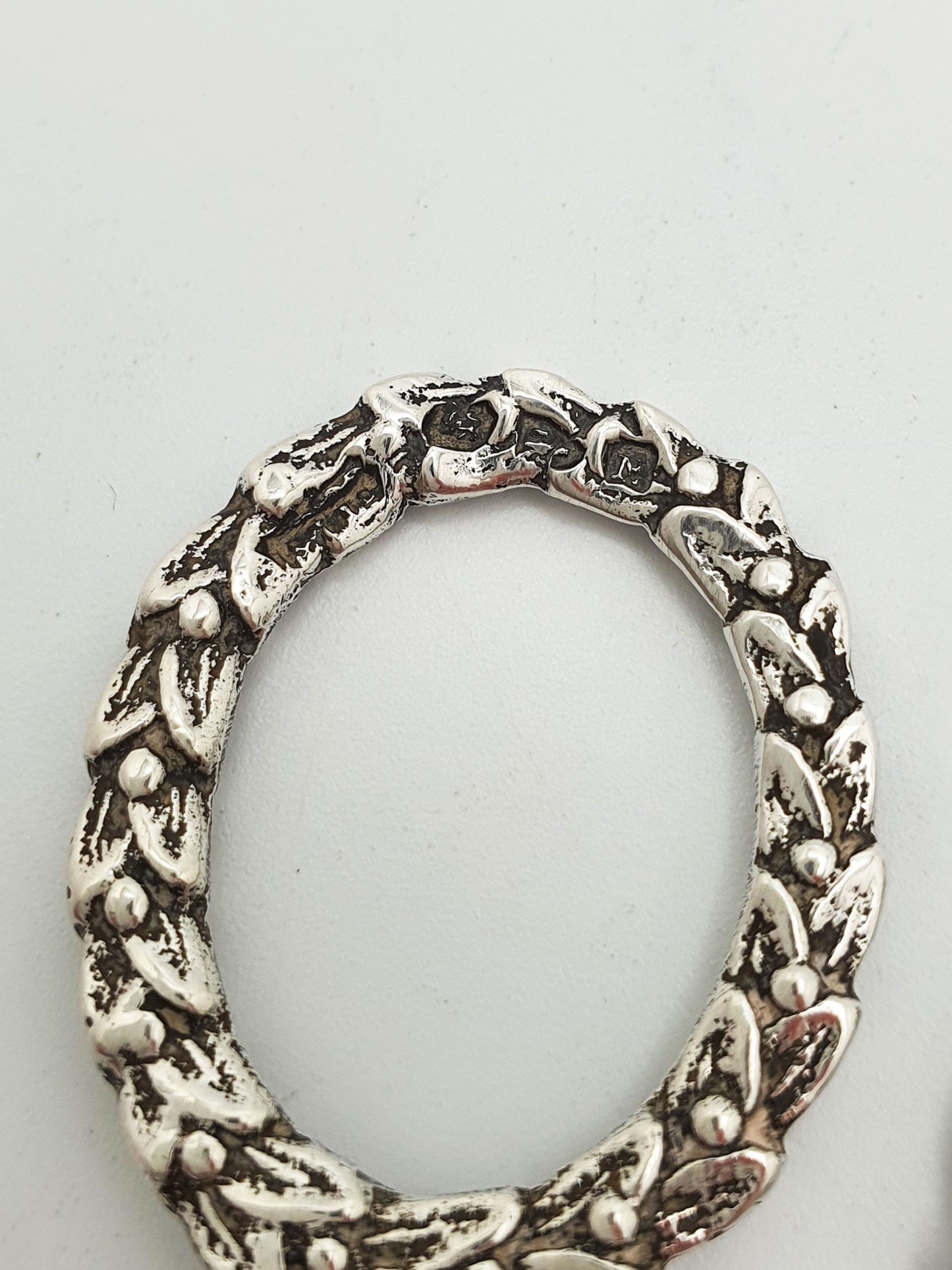 Ornate Antique Victorian Sterling Silver Sugar Nips - 1896