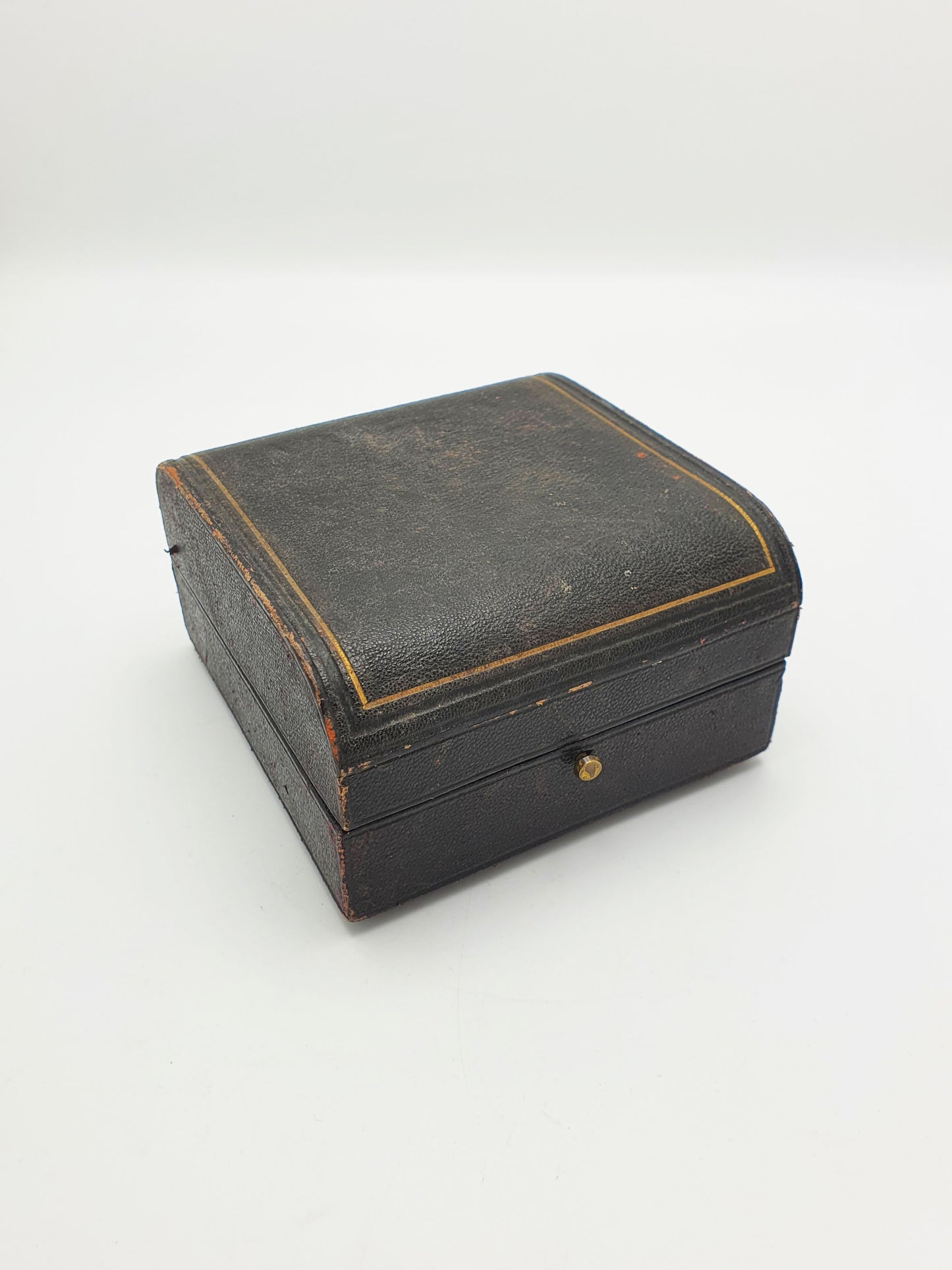 Set of 6 Antique Edwardian Silver-Plated Napkin Rings in Fitted Case – circa 1905