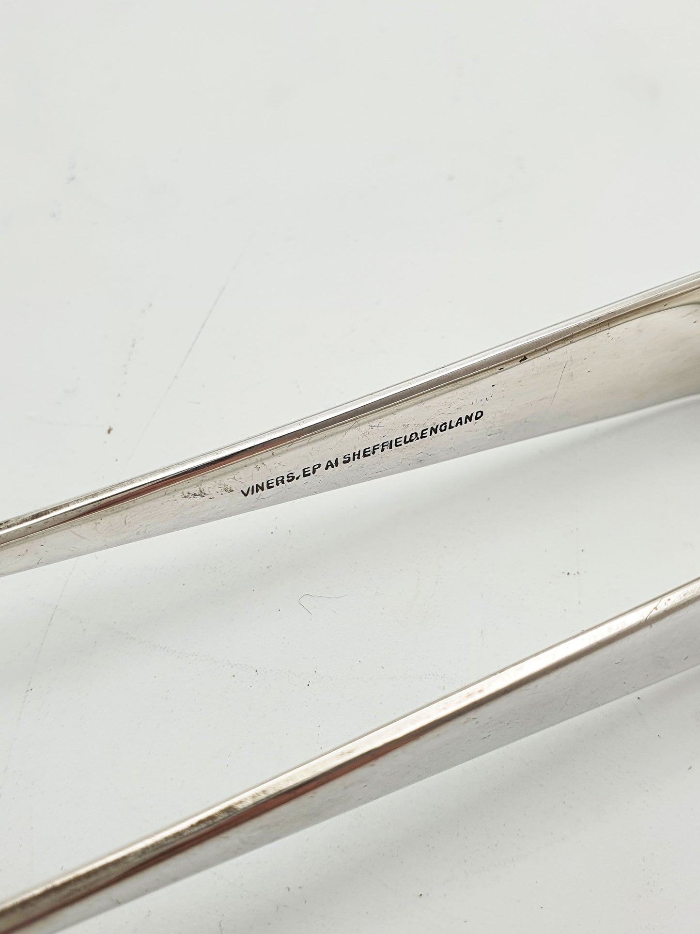 Lovely Antique Cut Glass & Silver-Plated Ice Bucket with Claw Tongs – circa 1920