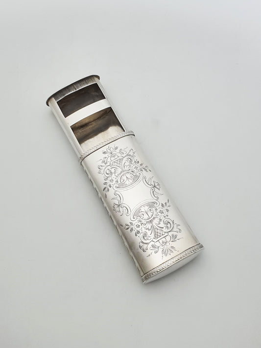 Rare Antique Victorian Combination Vesta & Cigarette Case – circa 1880