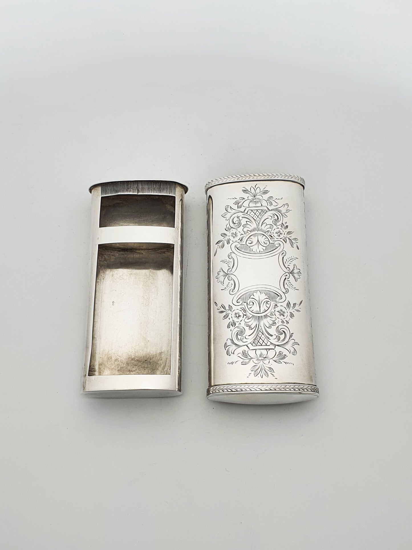 Rare Antique Victorian Combination Vesta & Cigarette Case – circa 1880