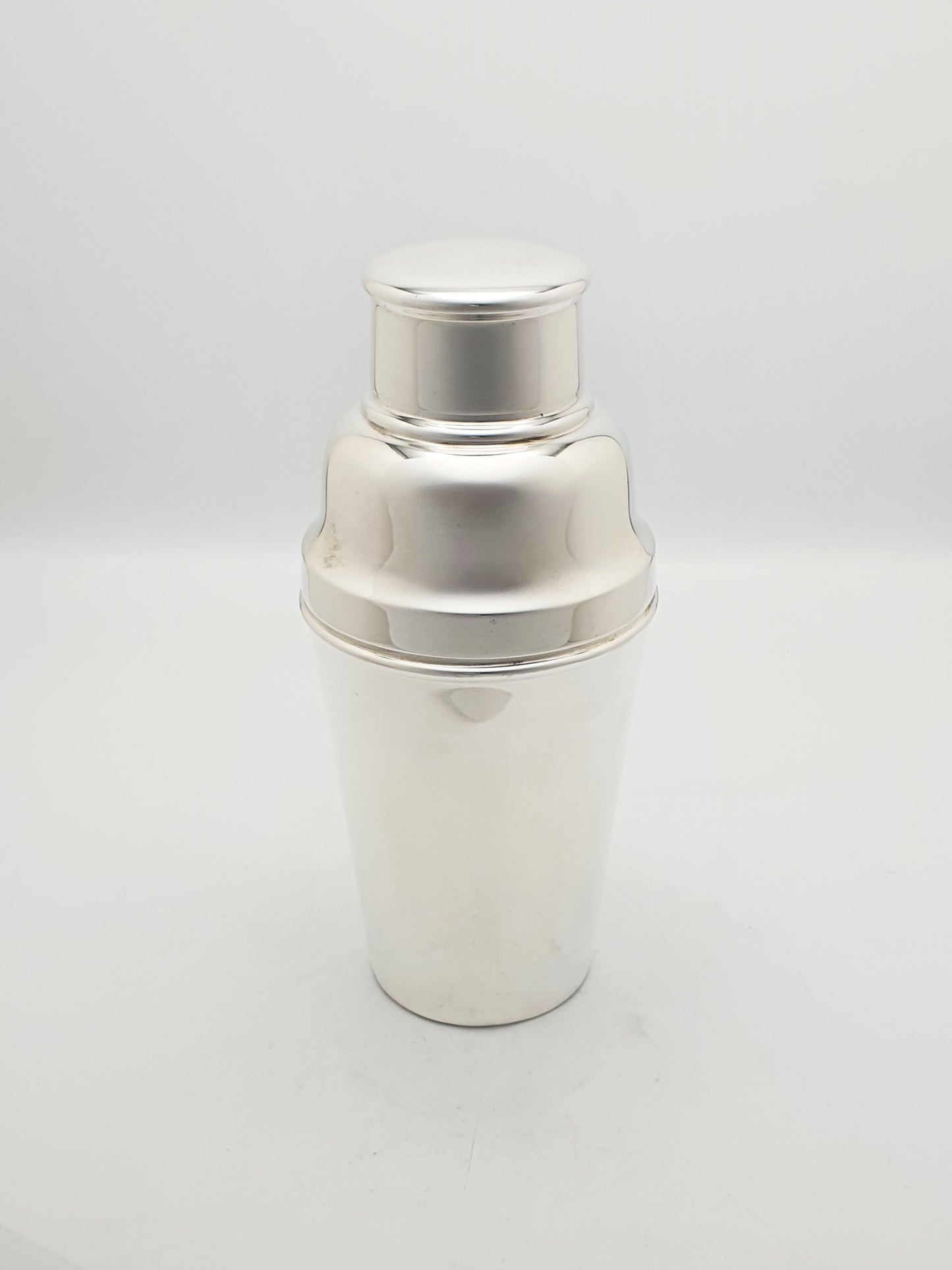 Nice Vintage Silver Plated Cocktail Shaker & Jigger Set – circa 1930