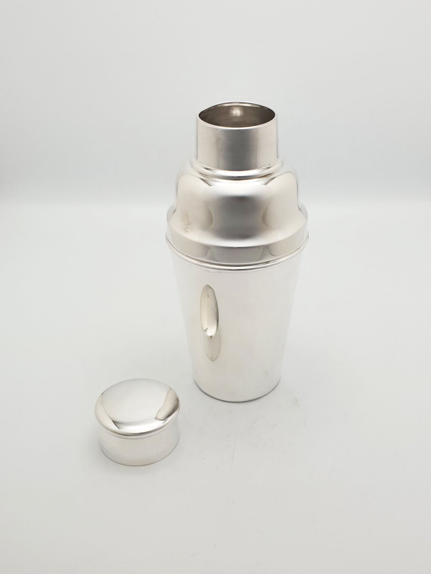 Nice Vintage Silver Plated Cocktail Shaker & Jigger Set – circa 1930