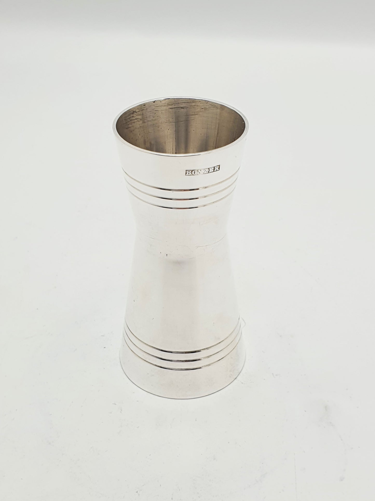 Nice Vintage Silver Plated Cocktail Shaker & Jigger Set – circa 1930