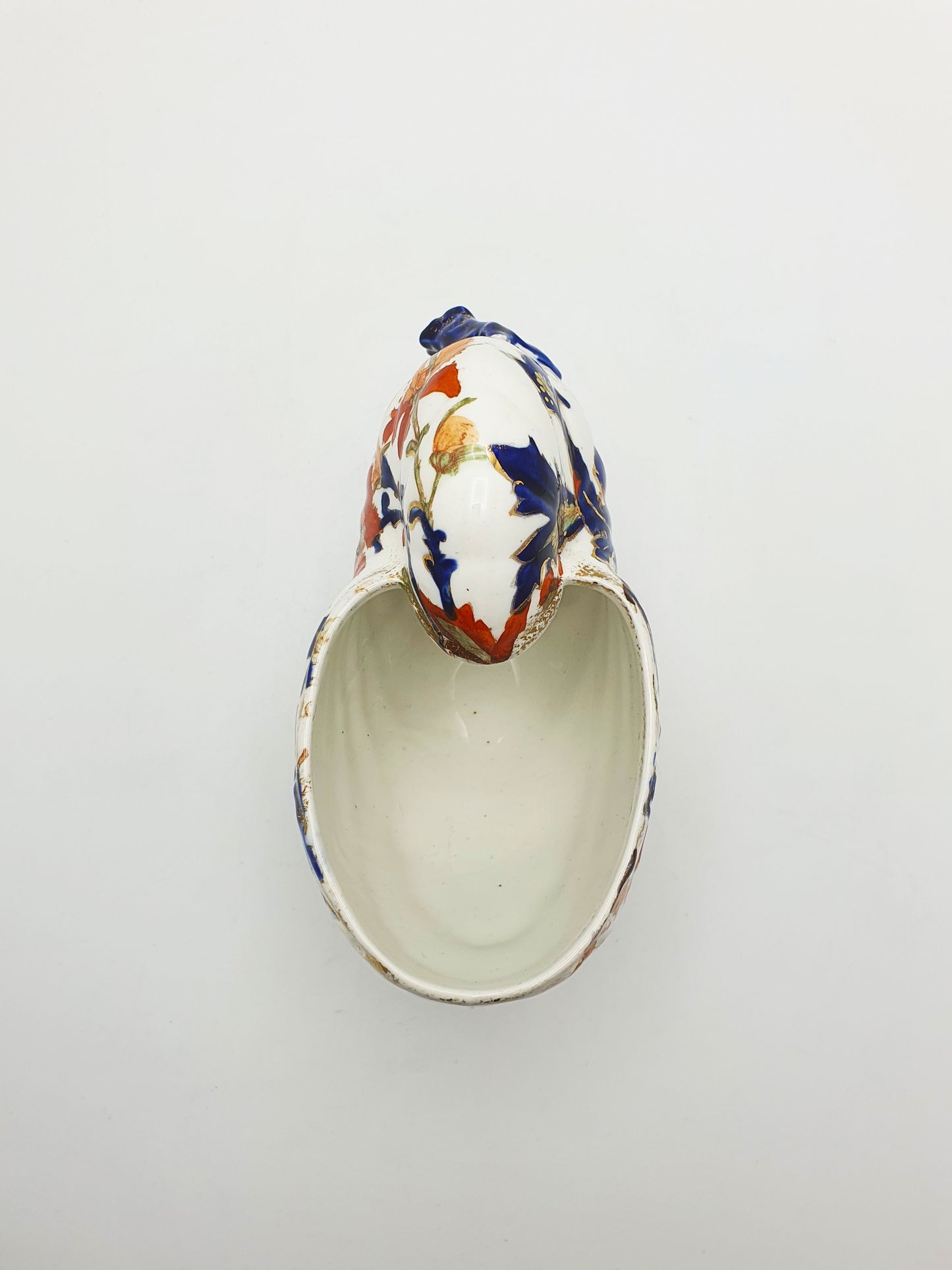 Rare Antique Victorian Ridgways China Spoon Warmer – circa 1890