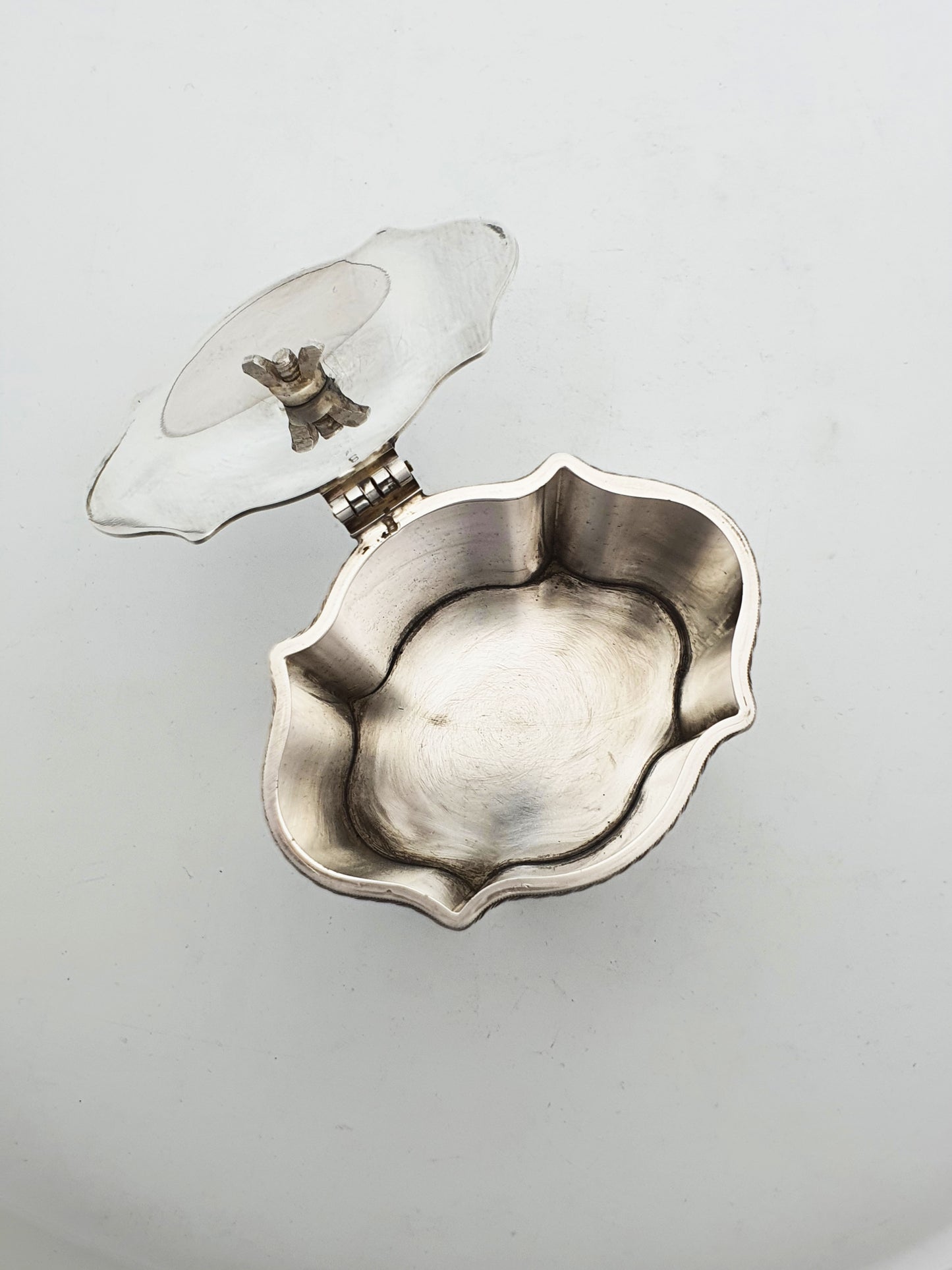 Lovely Antique Georgian-Style Silver Plated Tea Caddy – circa 1920