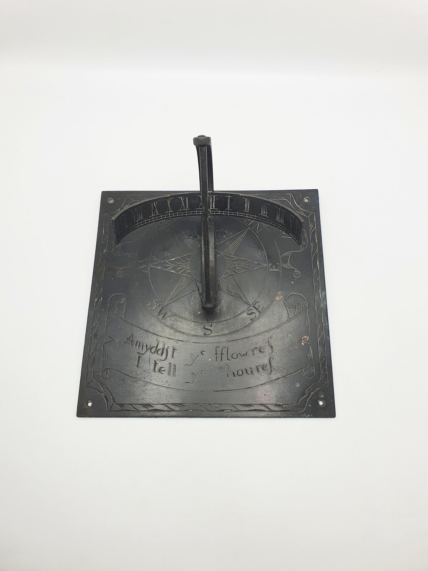 Unusual Antique Victorian Brass Armillary Sundial – circa 1880