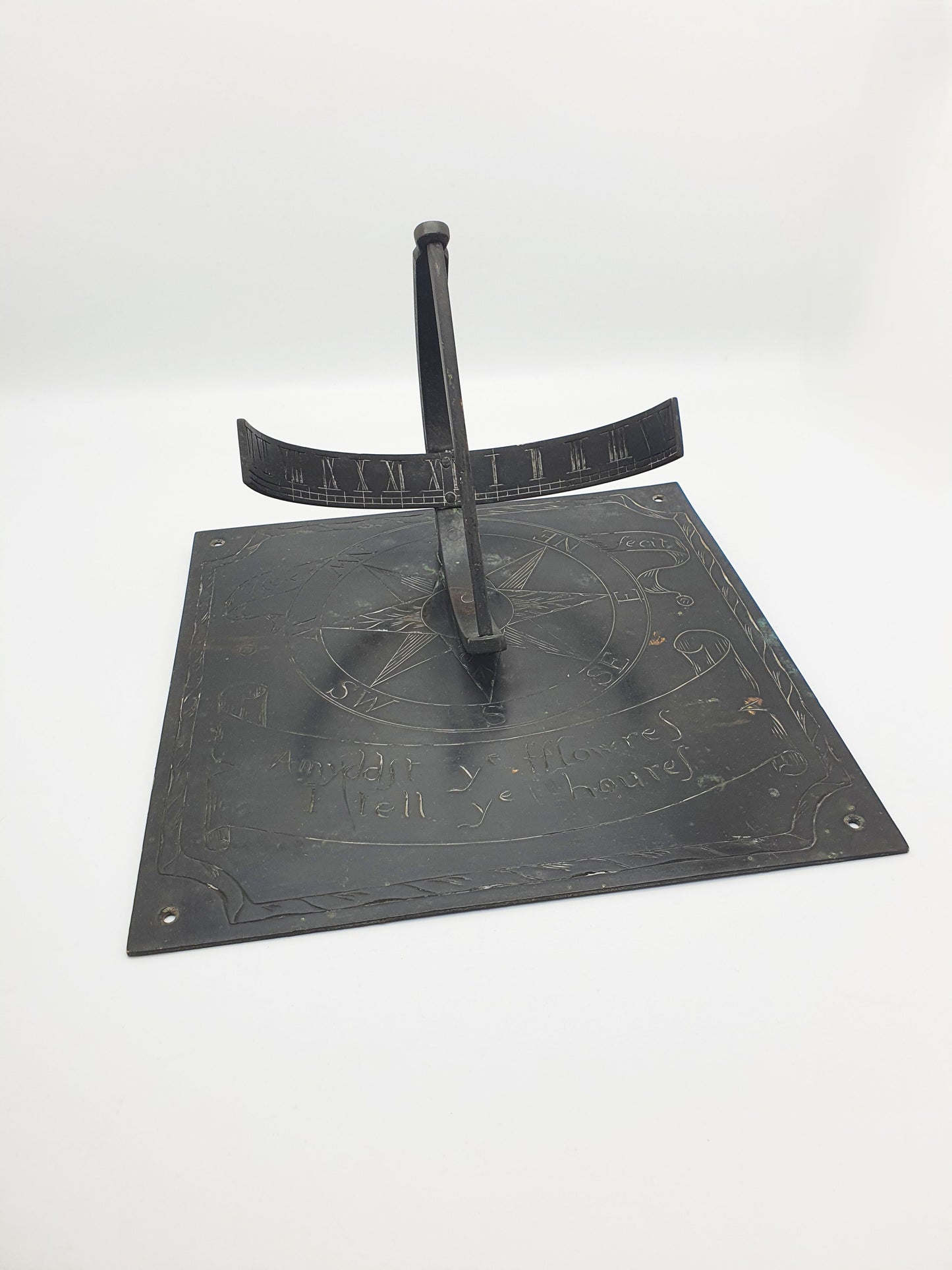 Unusual Antique Victorian Brass Armillary Sundial – circa 1880