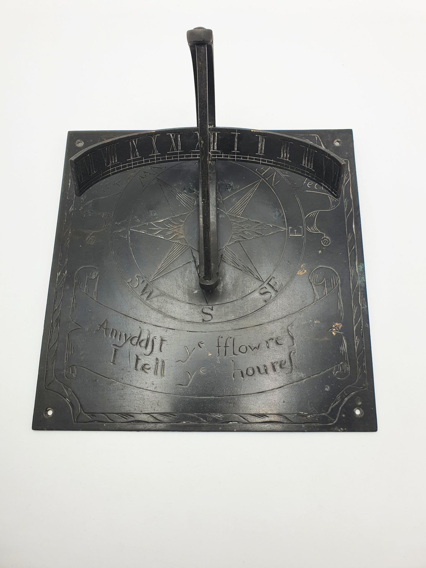 Unusual Antique Victorian Brass Armillary Sundial – circa 1880