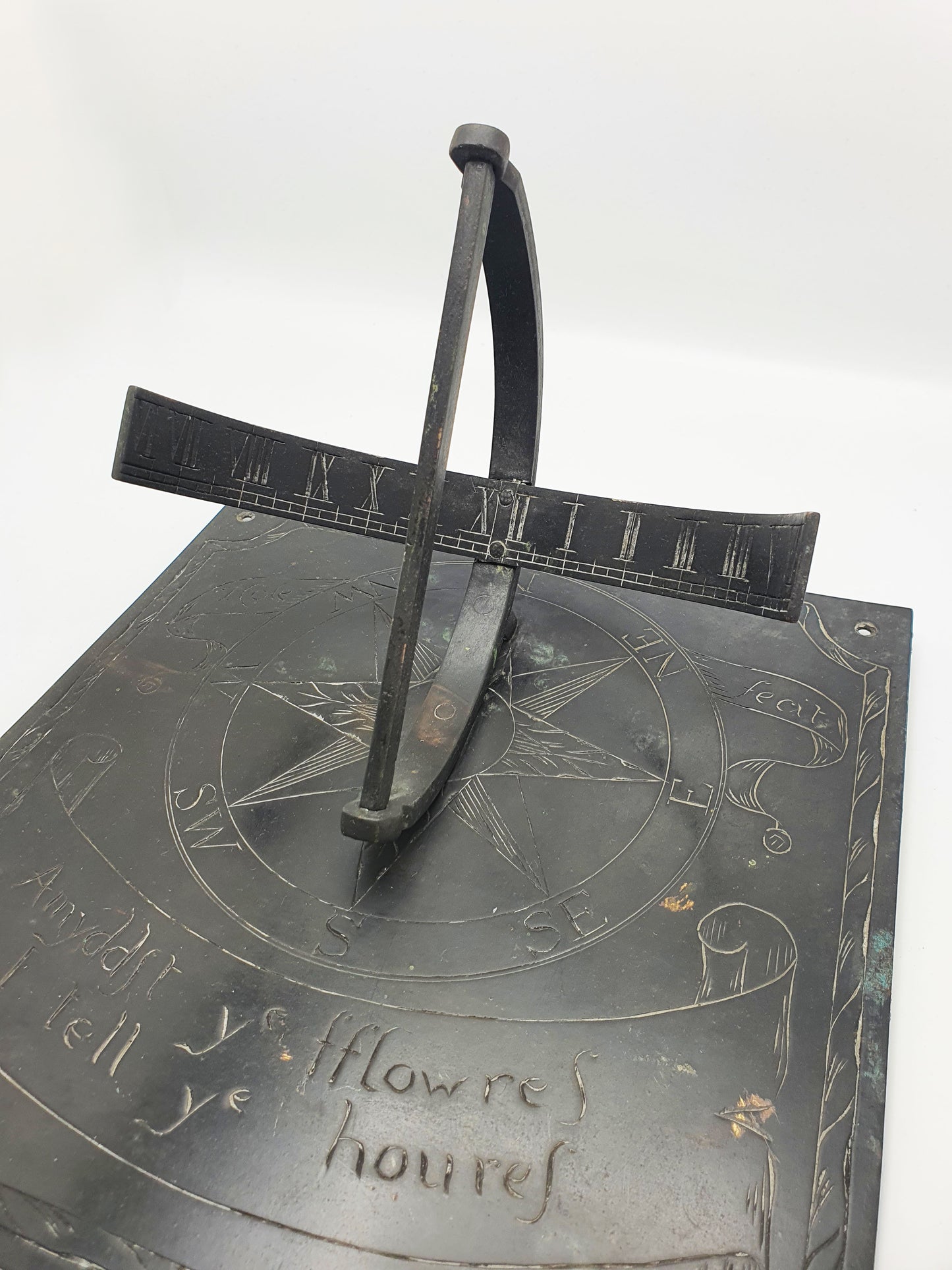 Unusual Antique Victorian Brass Armillary Sundial – circa 1880