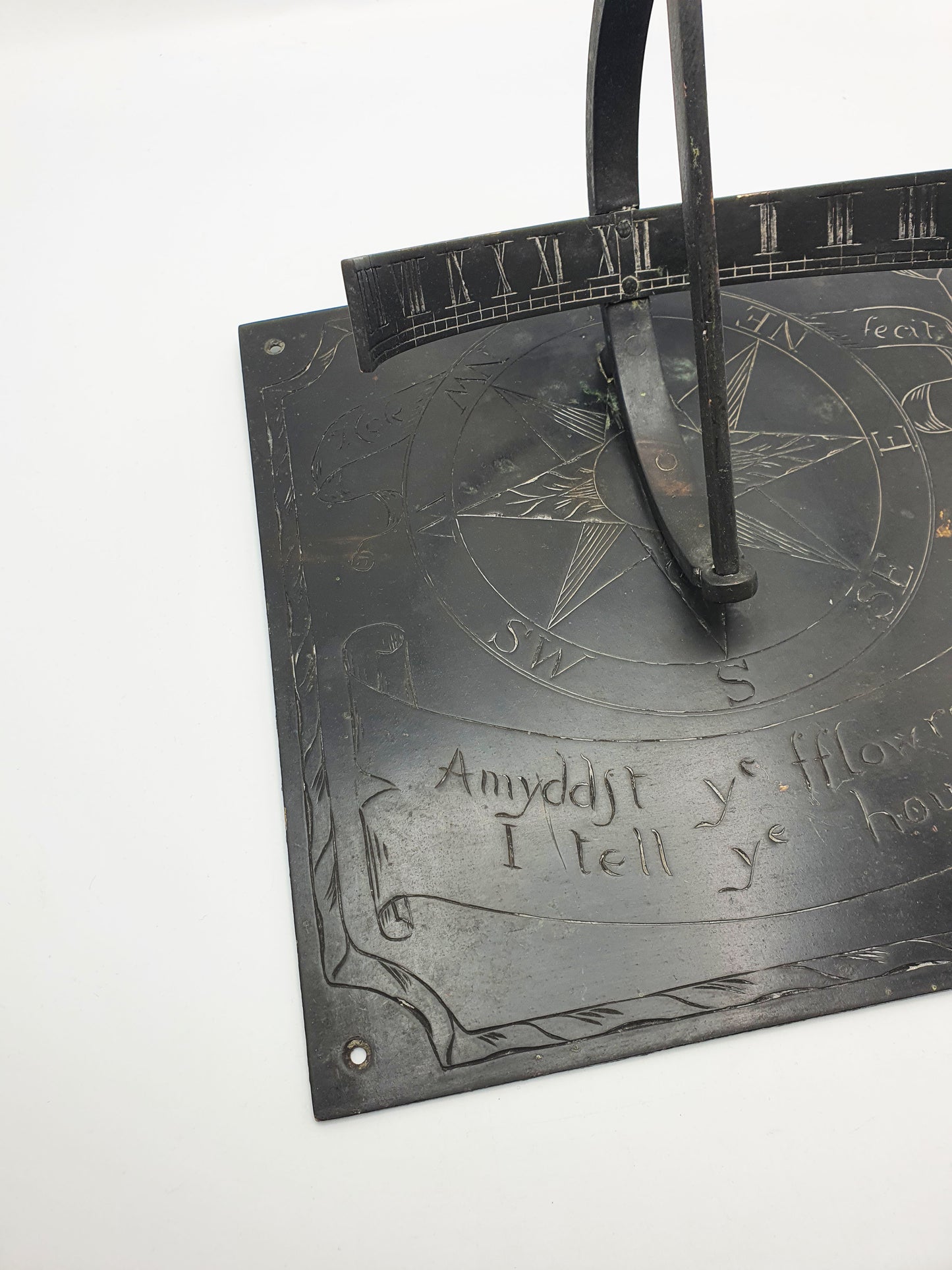 Unusual Antique Victorian Brass Armillary Sundial – circa 1880