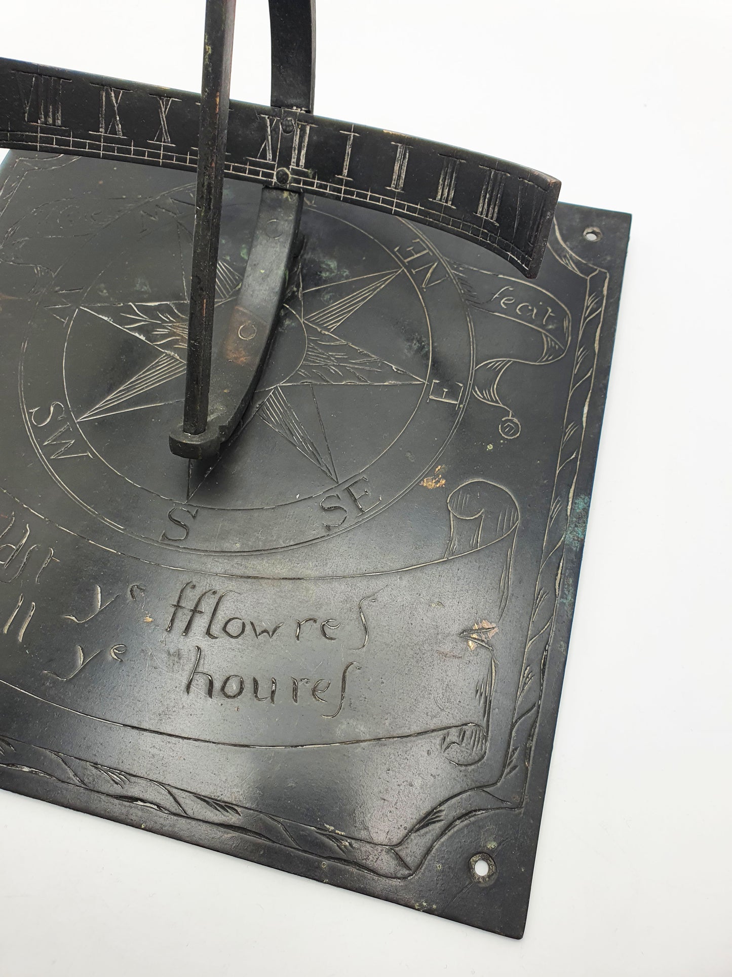 Unusual Antique Victorian Brass Armillary Sundial – circa 1880