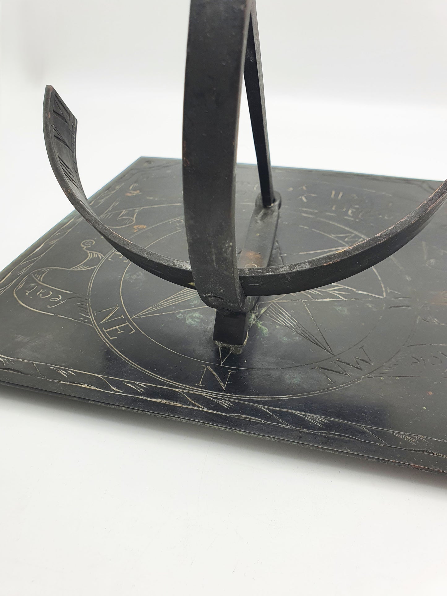 Unusual Antique Victorian Brass Armillary Sundial – circa 1880