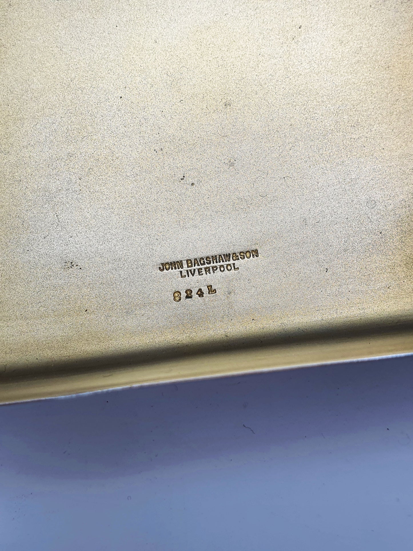 Handsome Antique Leather Cased Sandwich Box - circa 1920