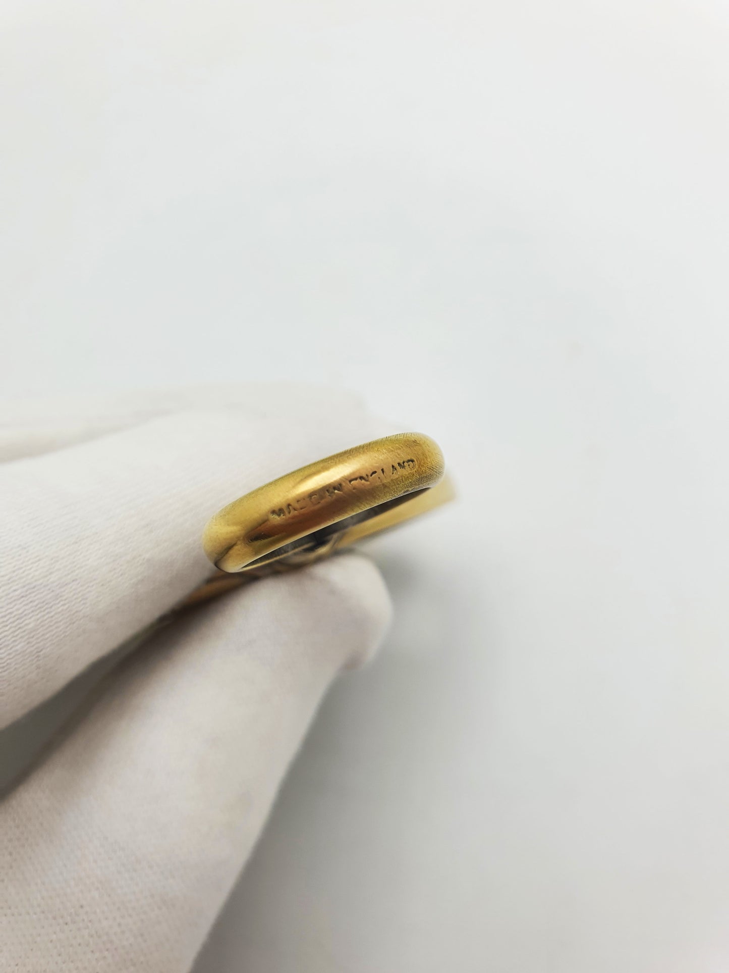 Small Antique Edwardian Brass Magnifying Glass – circa 1905