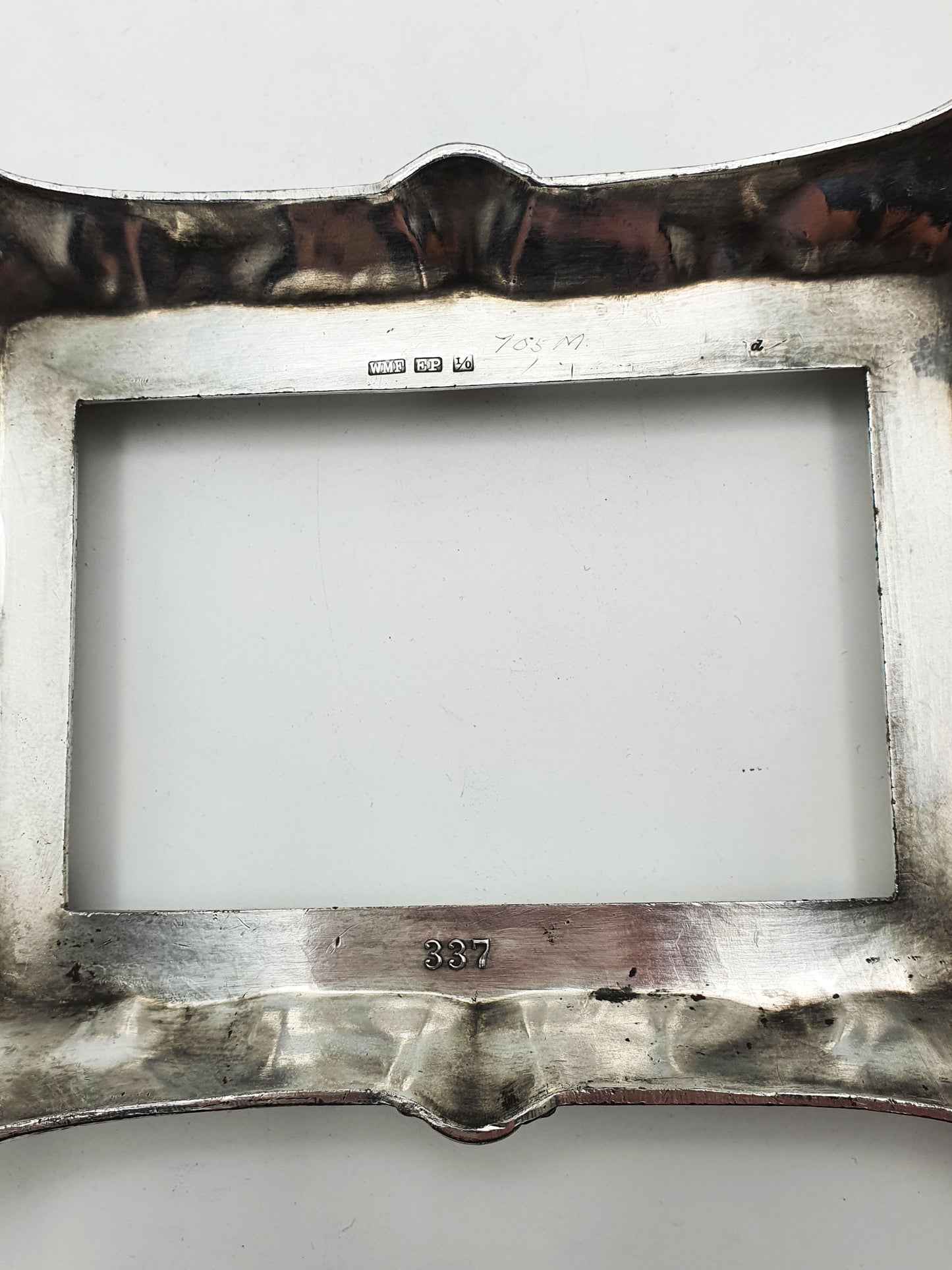 Lovely WMF Art Nouveau Silver-Plated & Glass Butter Dish – circa 1900