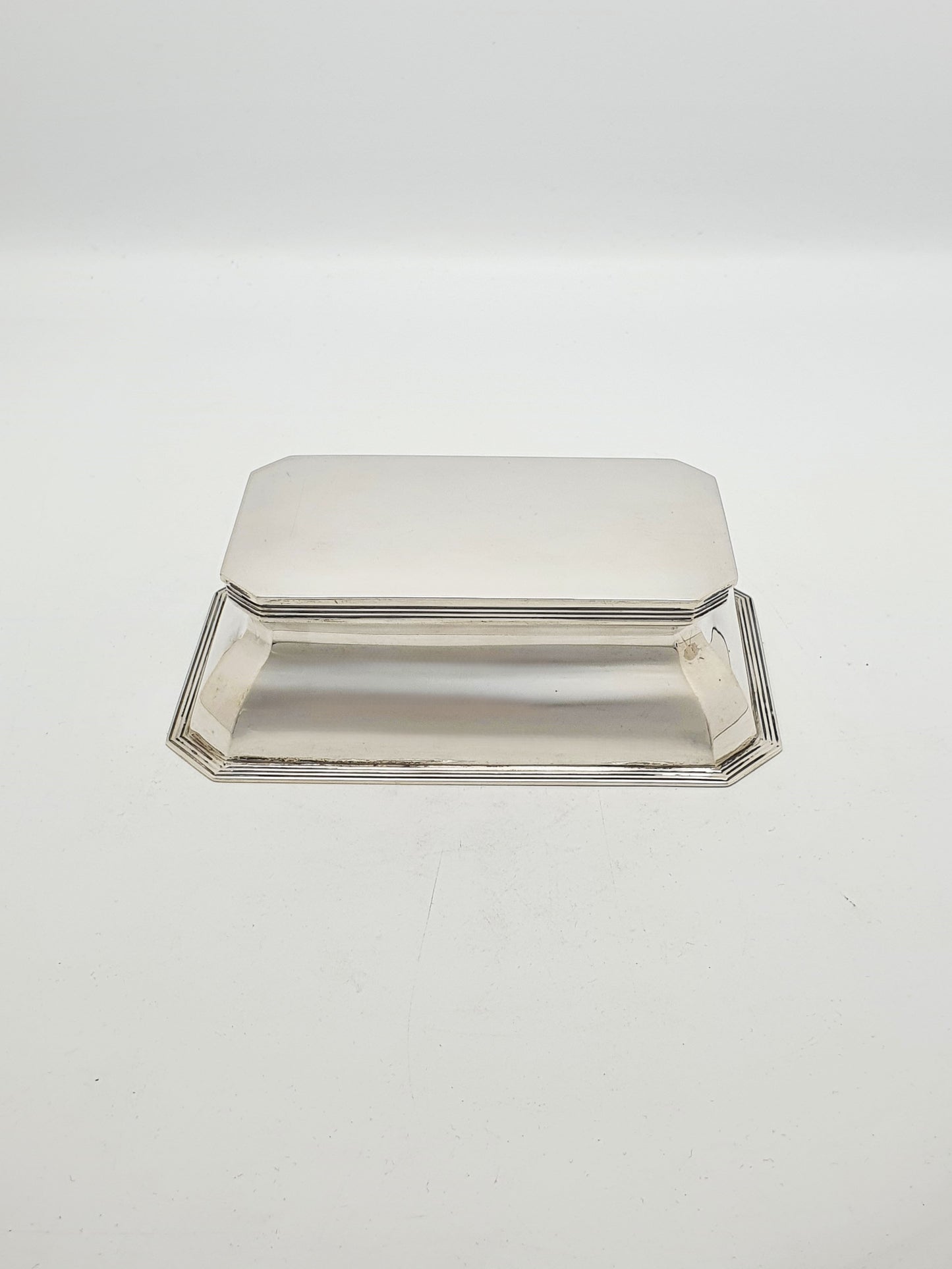 Gorgeous Asprey’s Solid Silver Double Ink stand – 1917