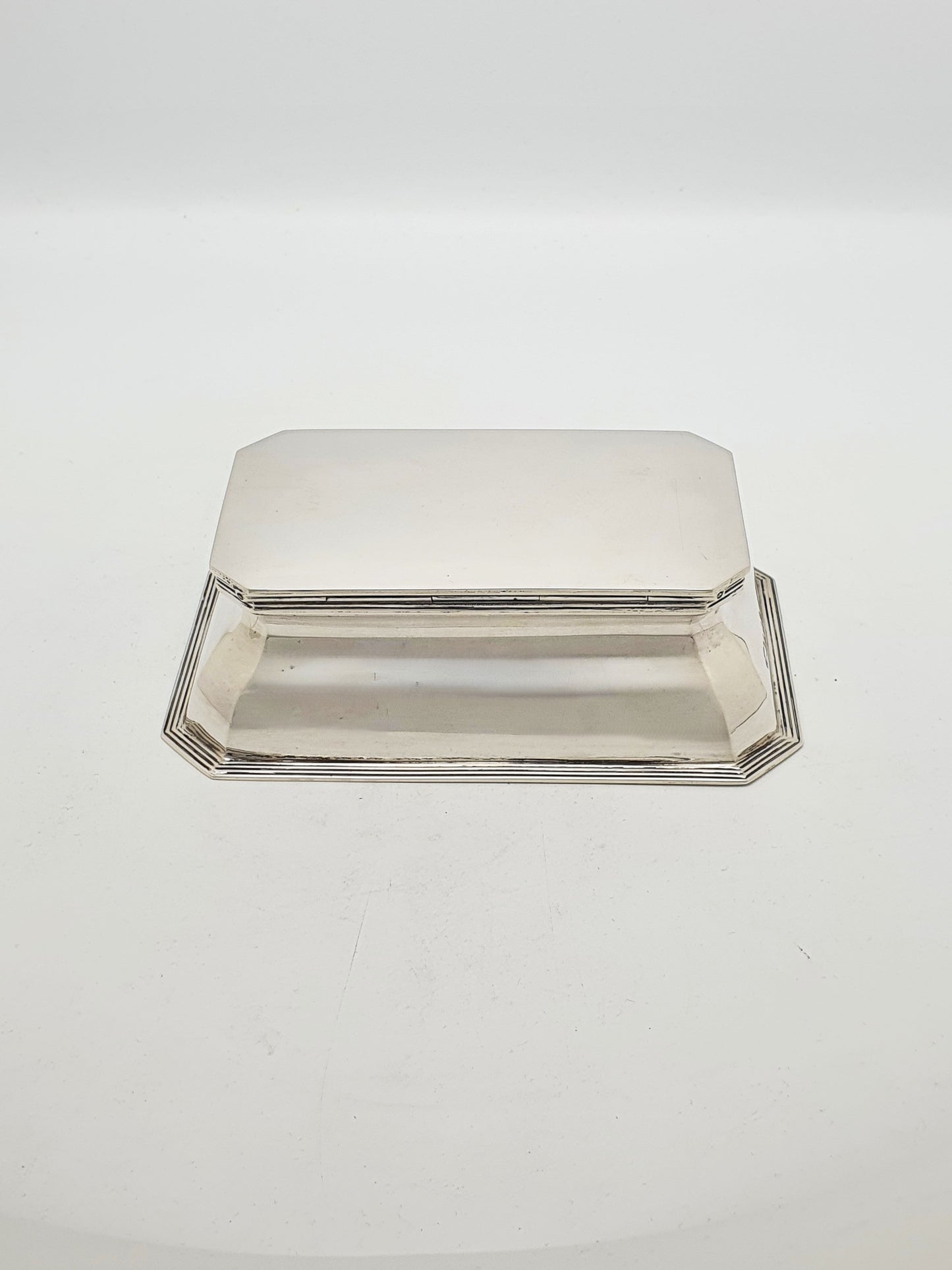 Gorgeous Asprey’s Solid Silver Double Ink stand – 1917