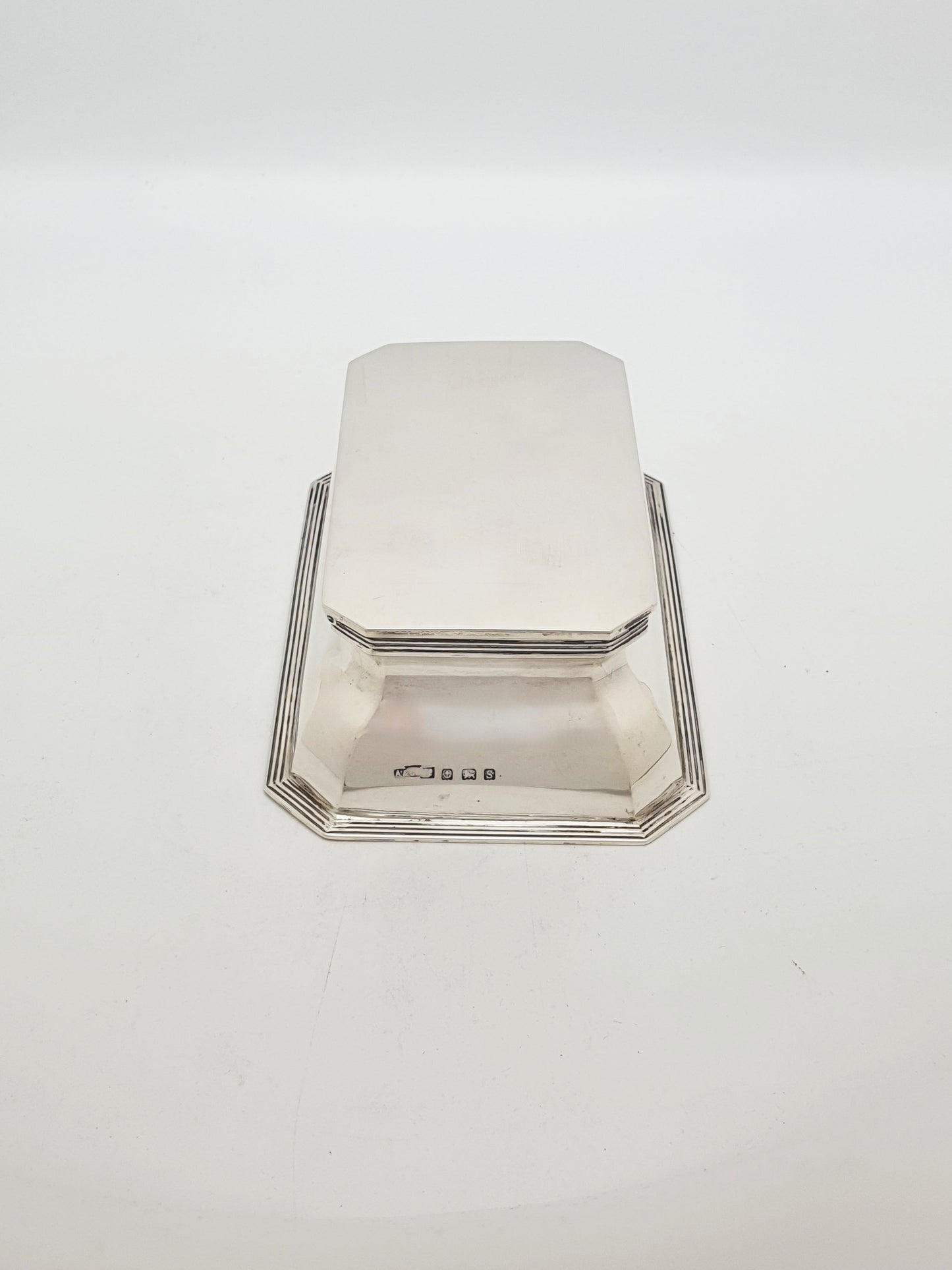Gorgeous Asprey’s Solid Silver Double Ink stand – 1917